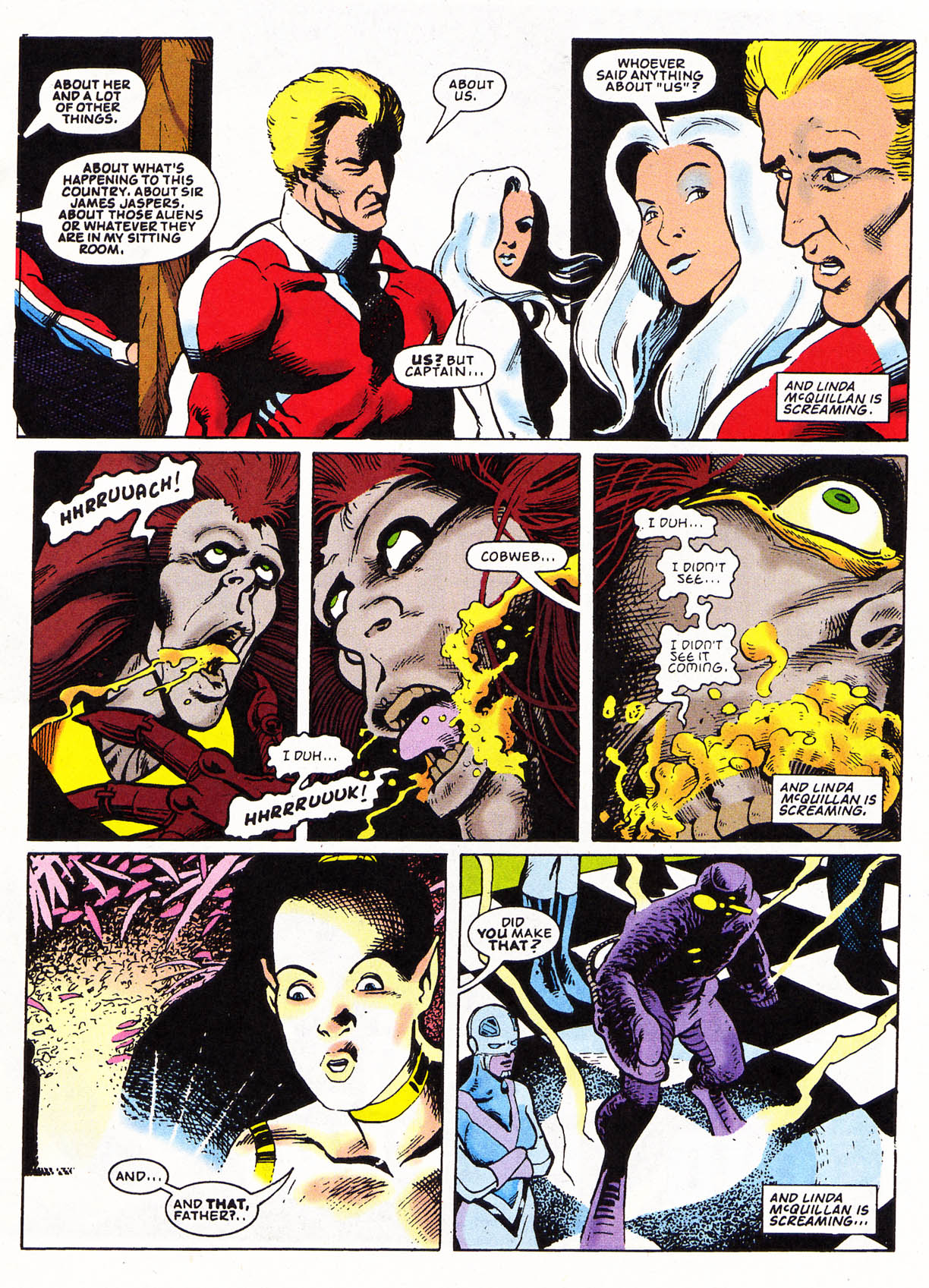Read online X-Men Archives Featuring Captain Britain comic -  Issue #5 - 16