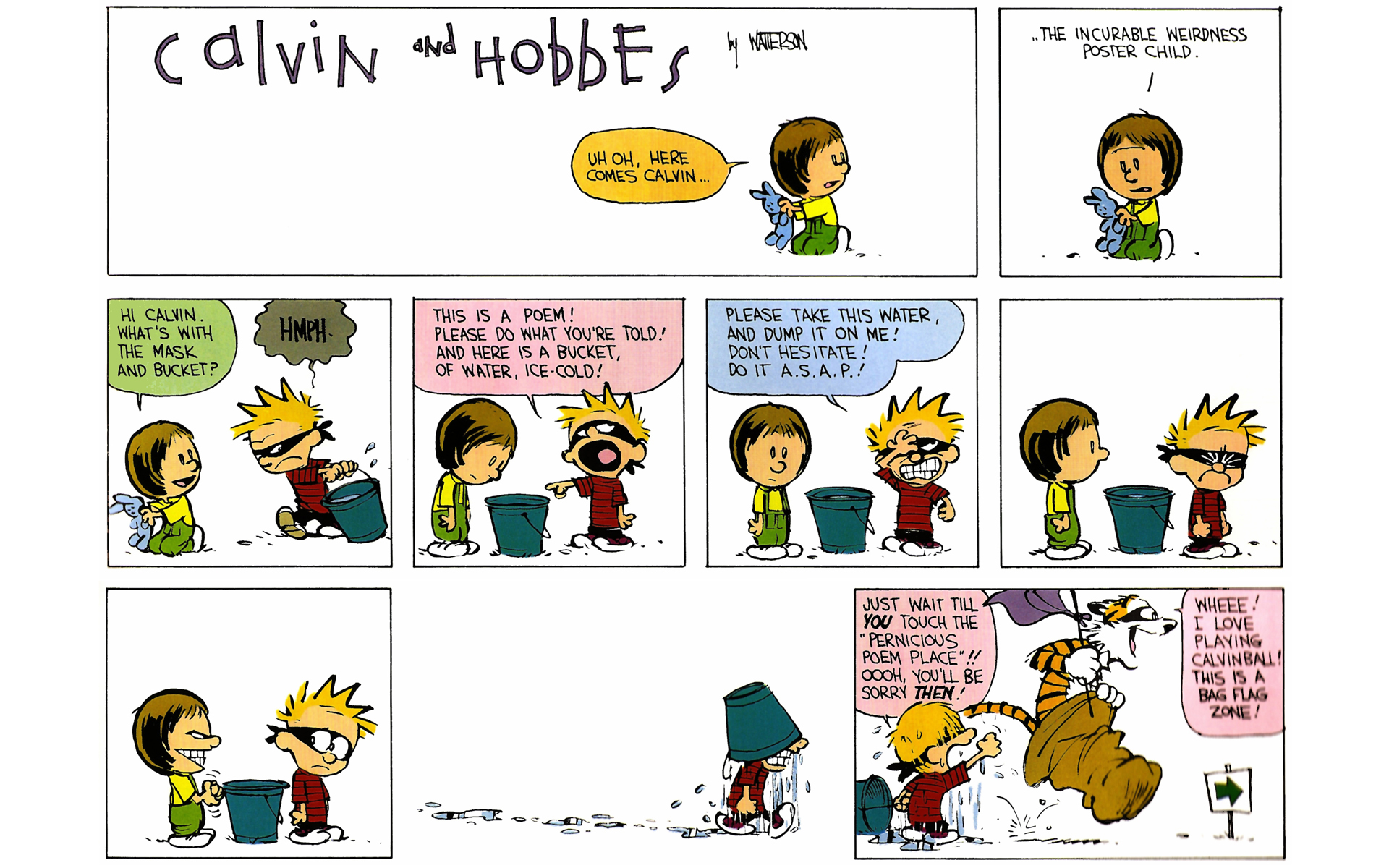 Read online Calvin and Hobbes comic -  Issue #7 - 166