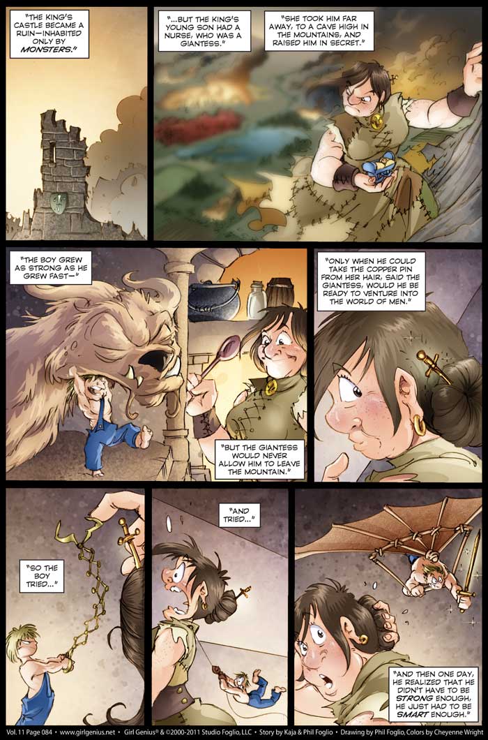Read online Girl Genius (2002) comic -  Issue #11 - 86