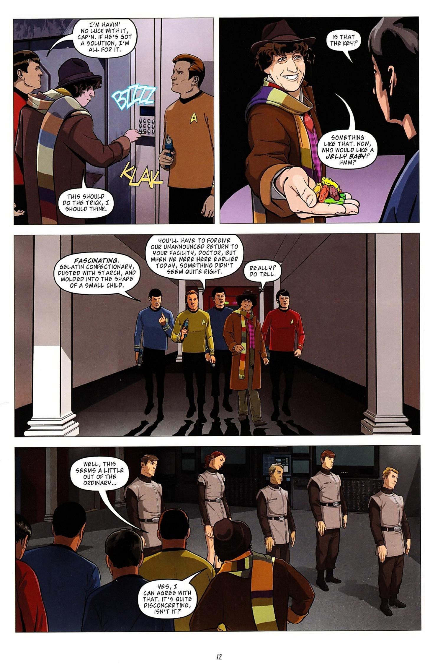 Read online Star Trek: The Next Generation/Doctor Who: Assimilation² comic -  Issue #3 - 15