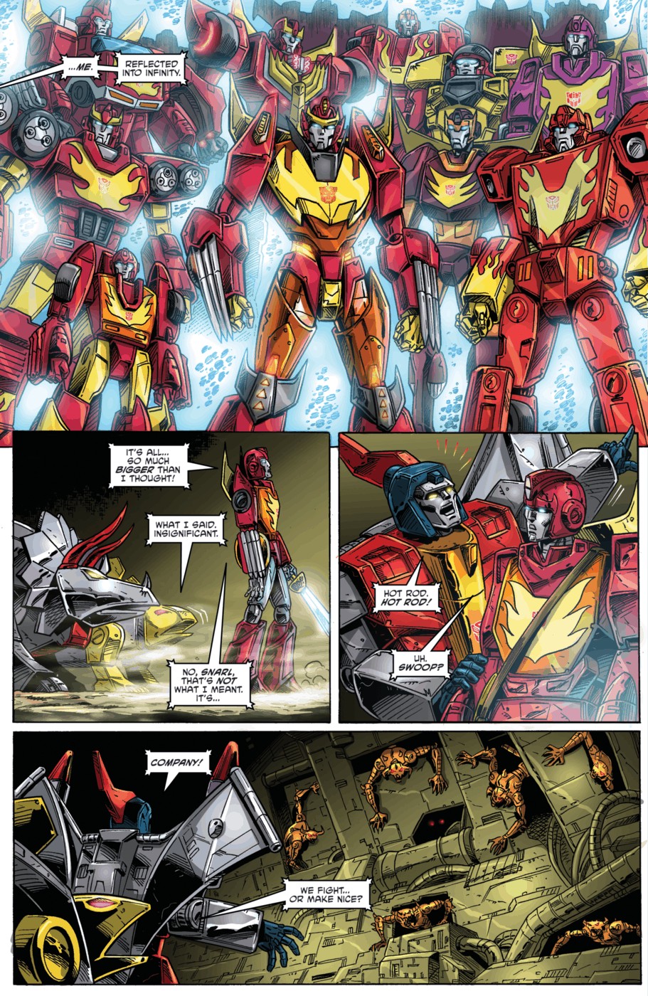 Read online The Transformers: Regeneration One comic -  Issue #93 - 19