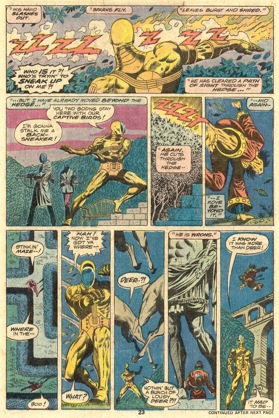 Master of Kung Fu (1974) Issue #43 #28 - English 14