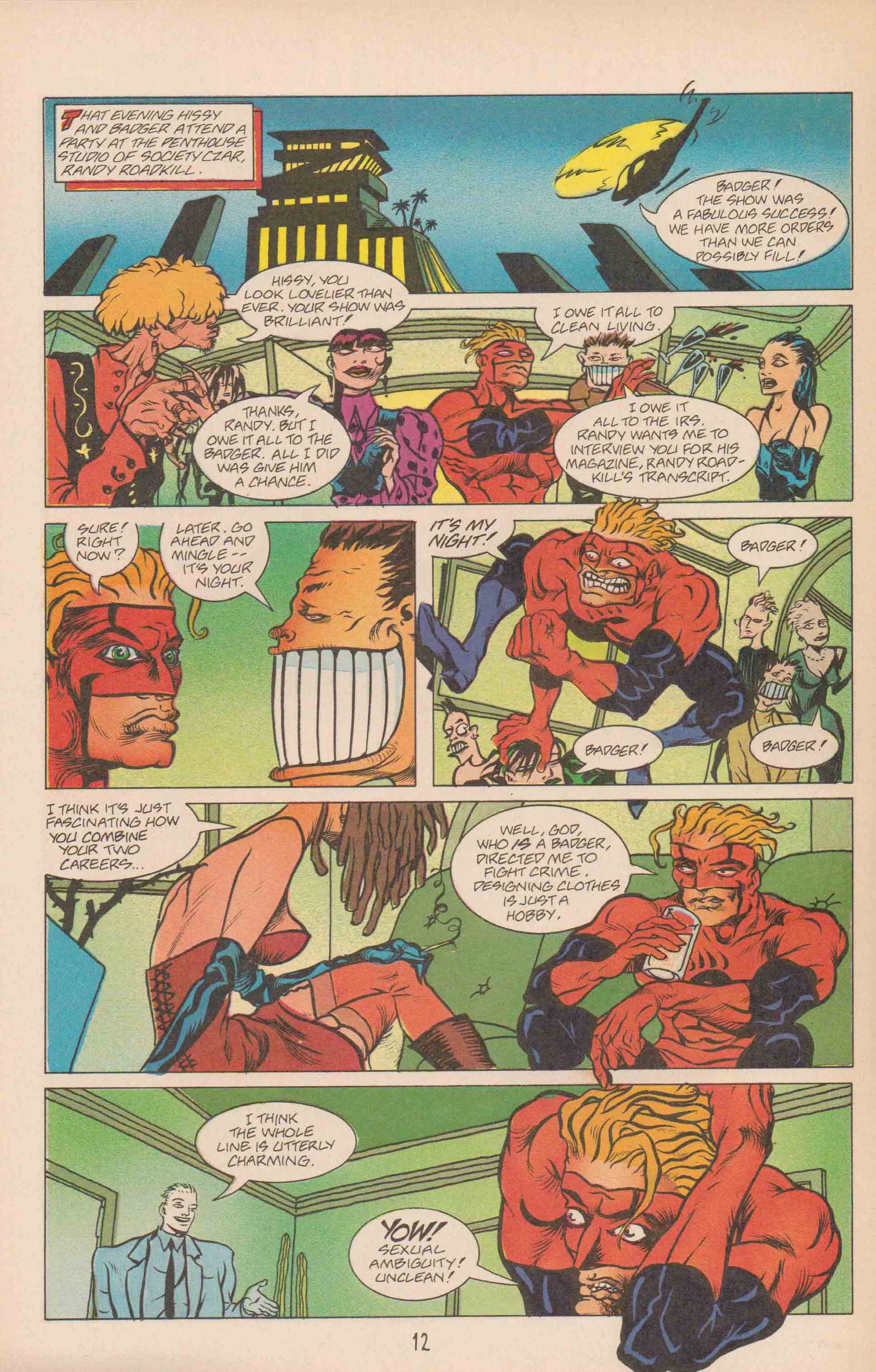 Read online The Badger comic -  Issue #59 - 16