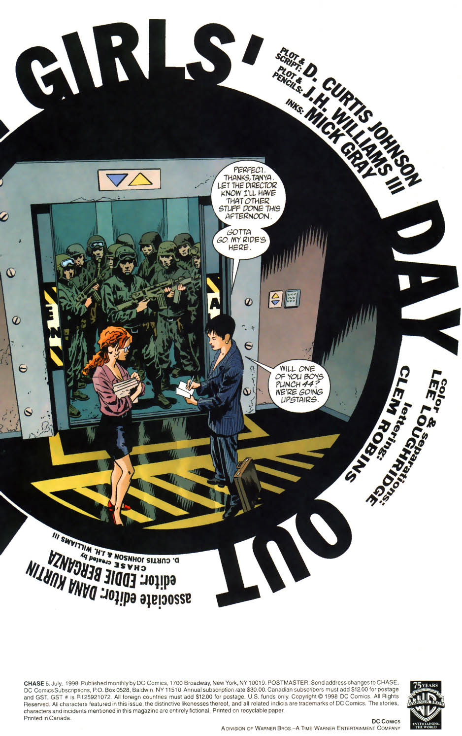 Read online Chase comic -  Issue #6 - 3