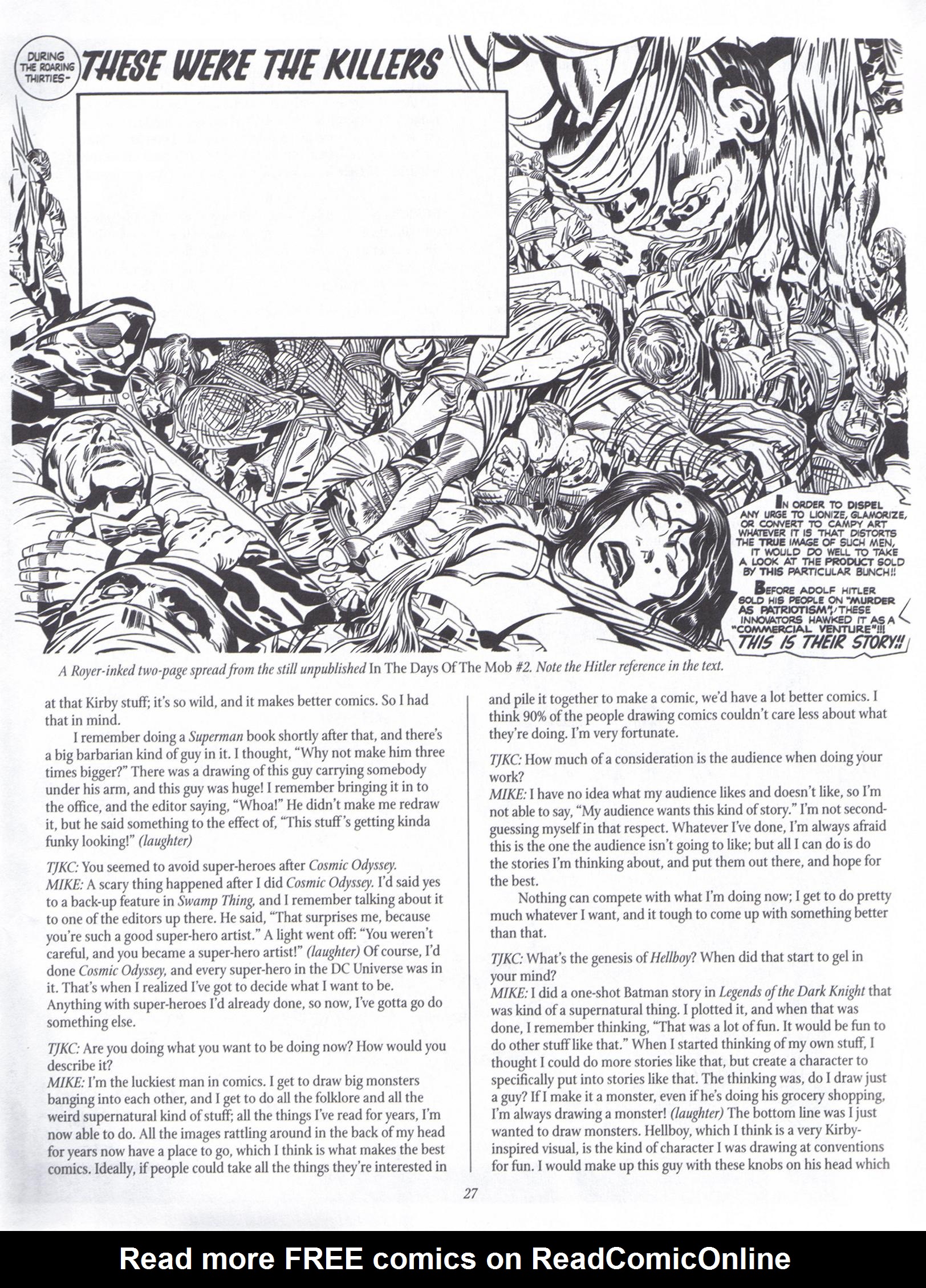 Read online The Jack Kirby Collector comic -  Issue #22 - 27
