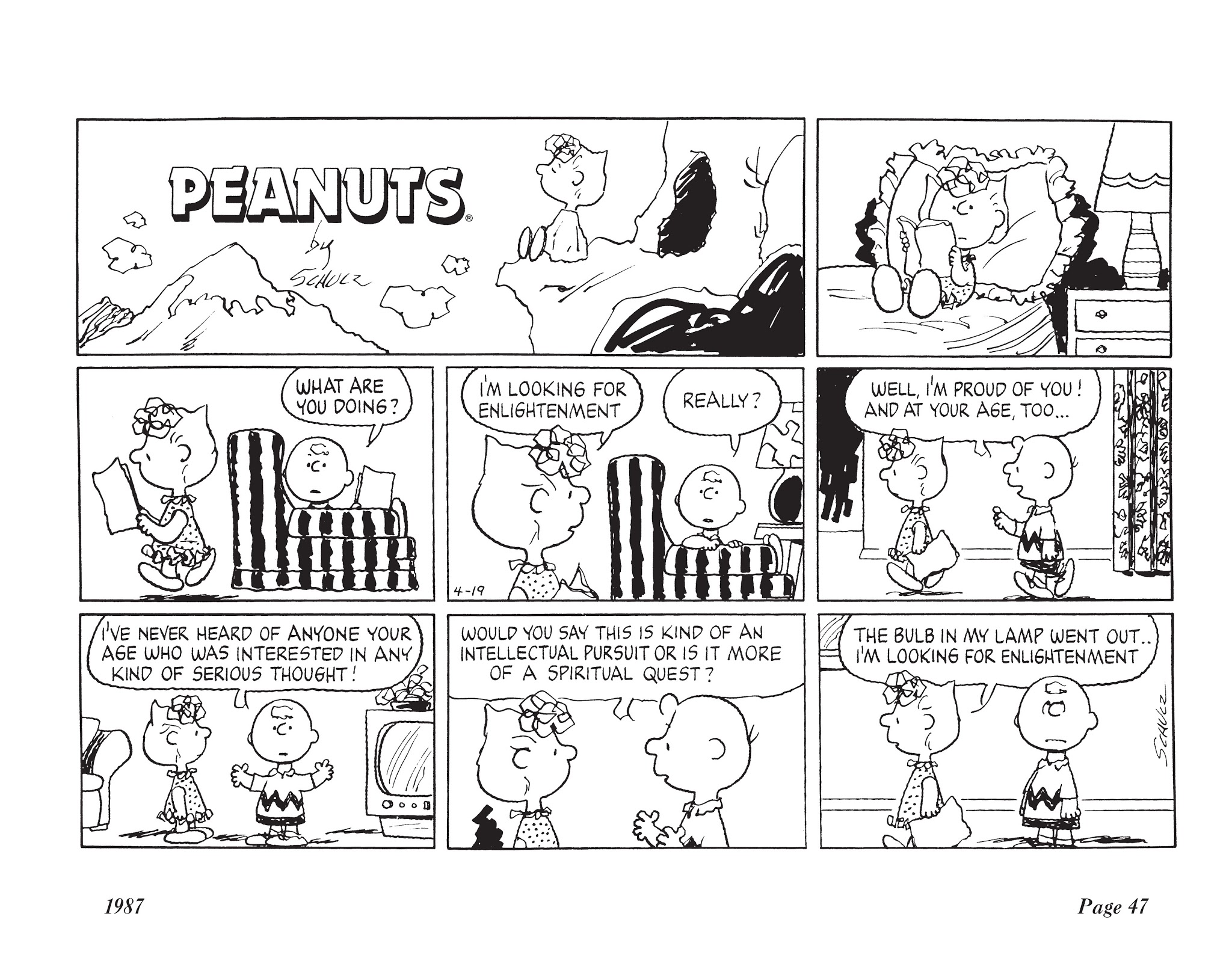 Read online The Complete Peanuts comic -  Issue # TPB 19 - 62