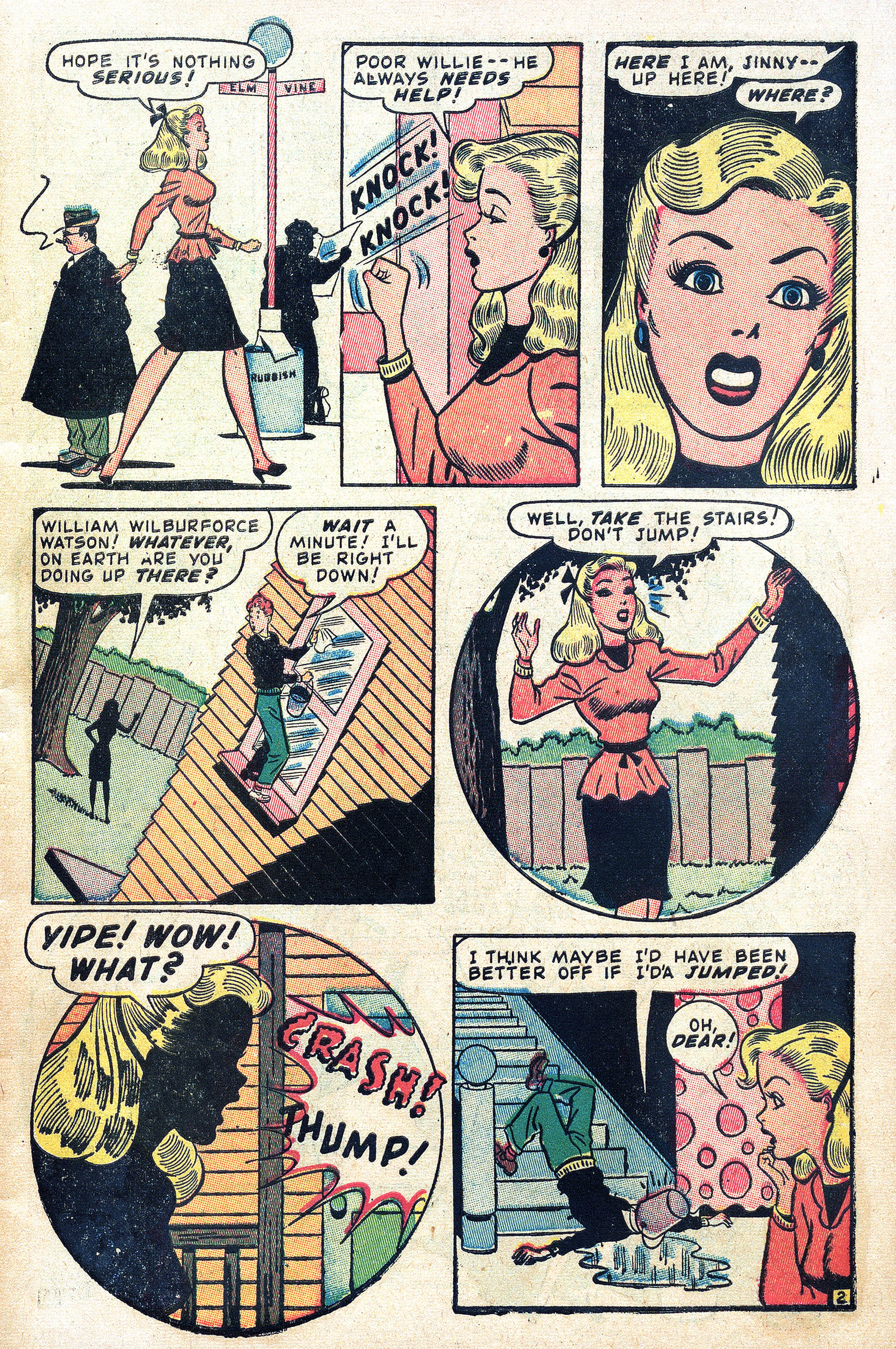 Read online Willie Comics (1946) comic -  Issue #9 - 5