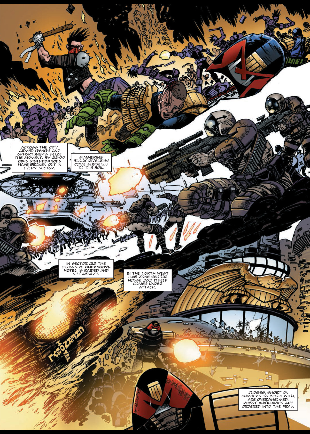 Read online Judge Dredd: Day of Chaos: Endgame comic -  Issue # TPB (Part 2) - 6