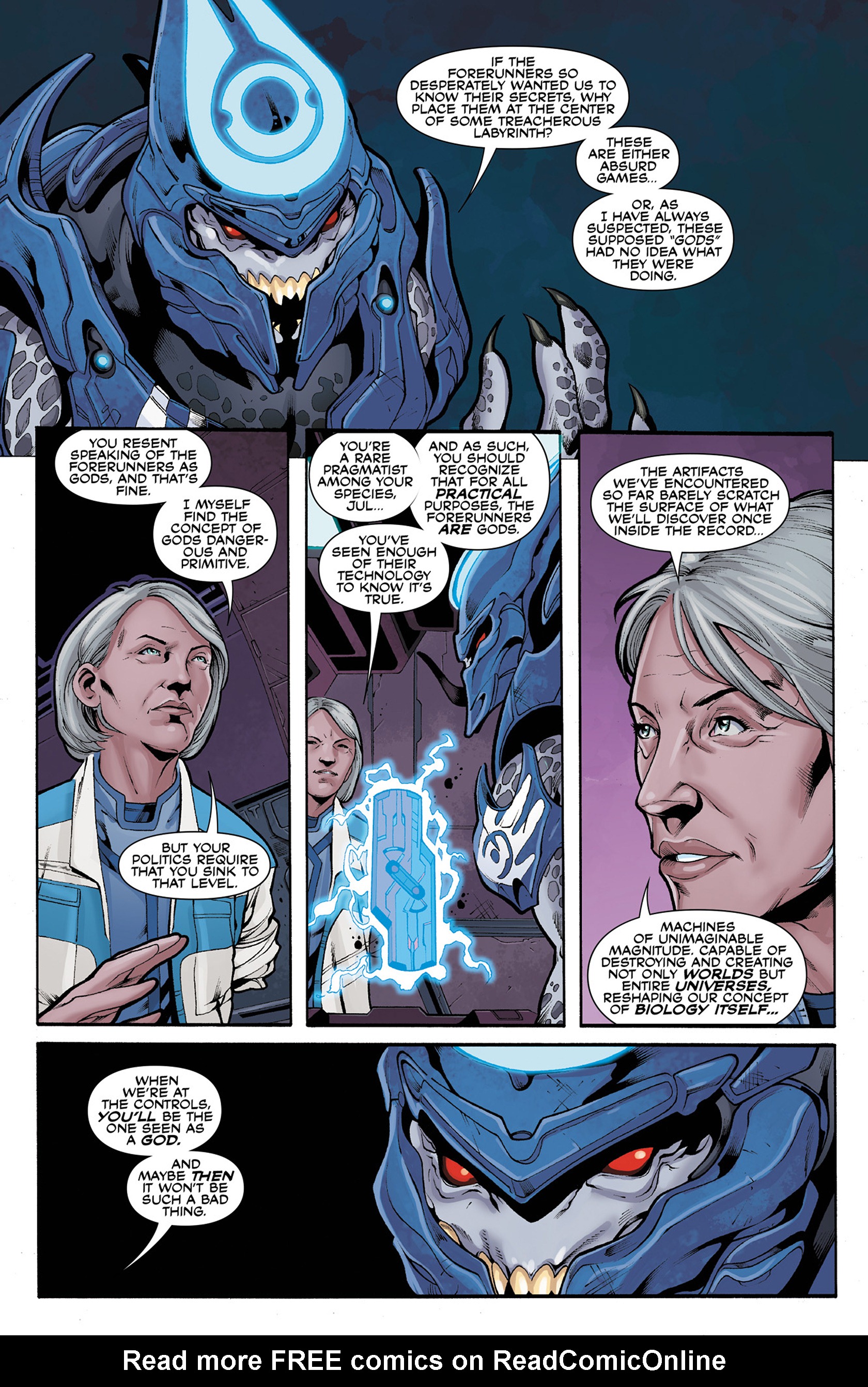 Read online Halo: Escalation comic -  Issue #20 - 16