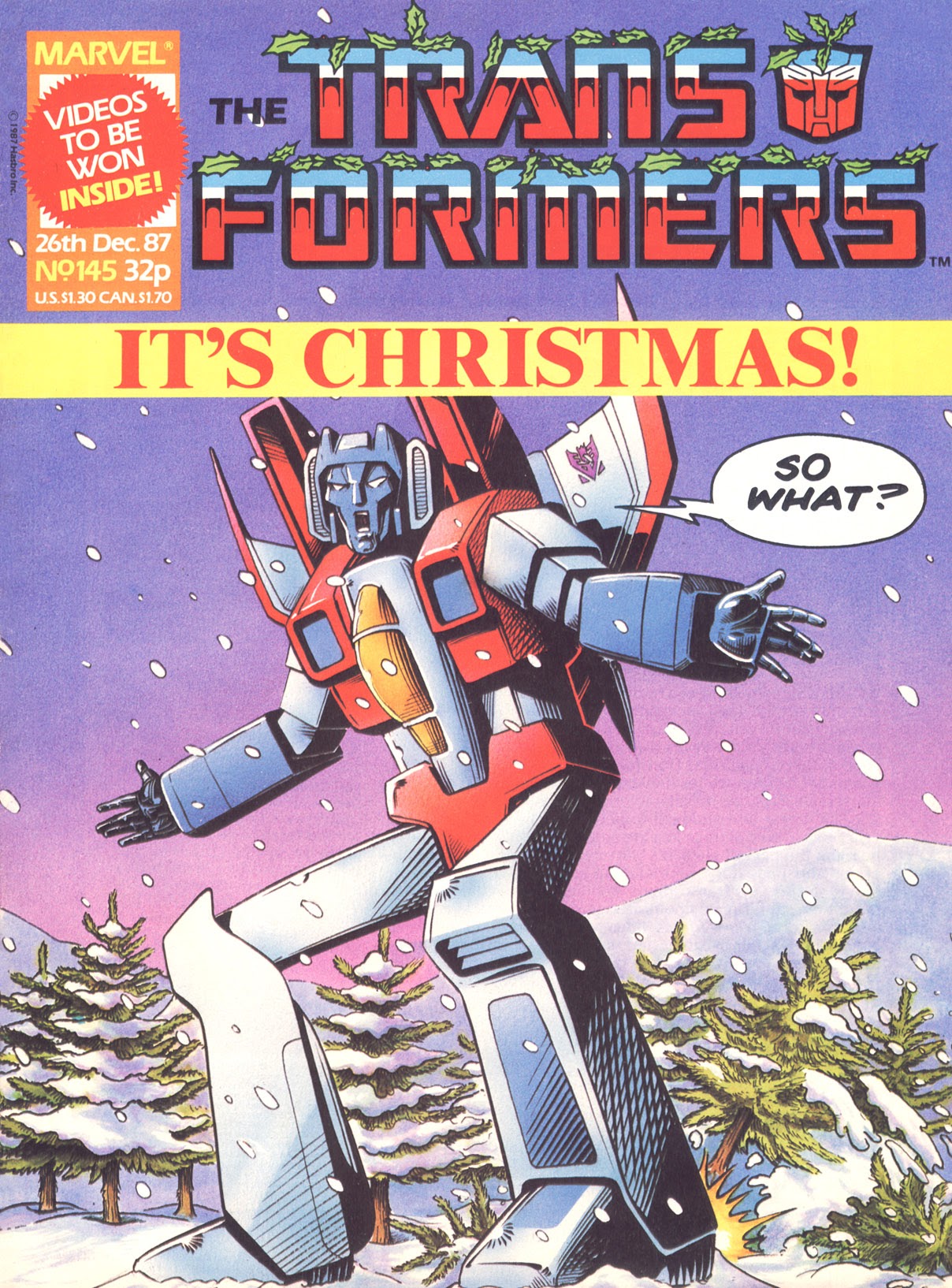 Read online The Transformers (UK) comic -  Issue #145 - 1