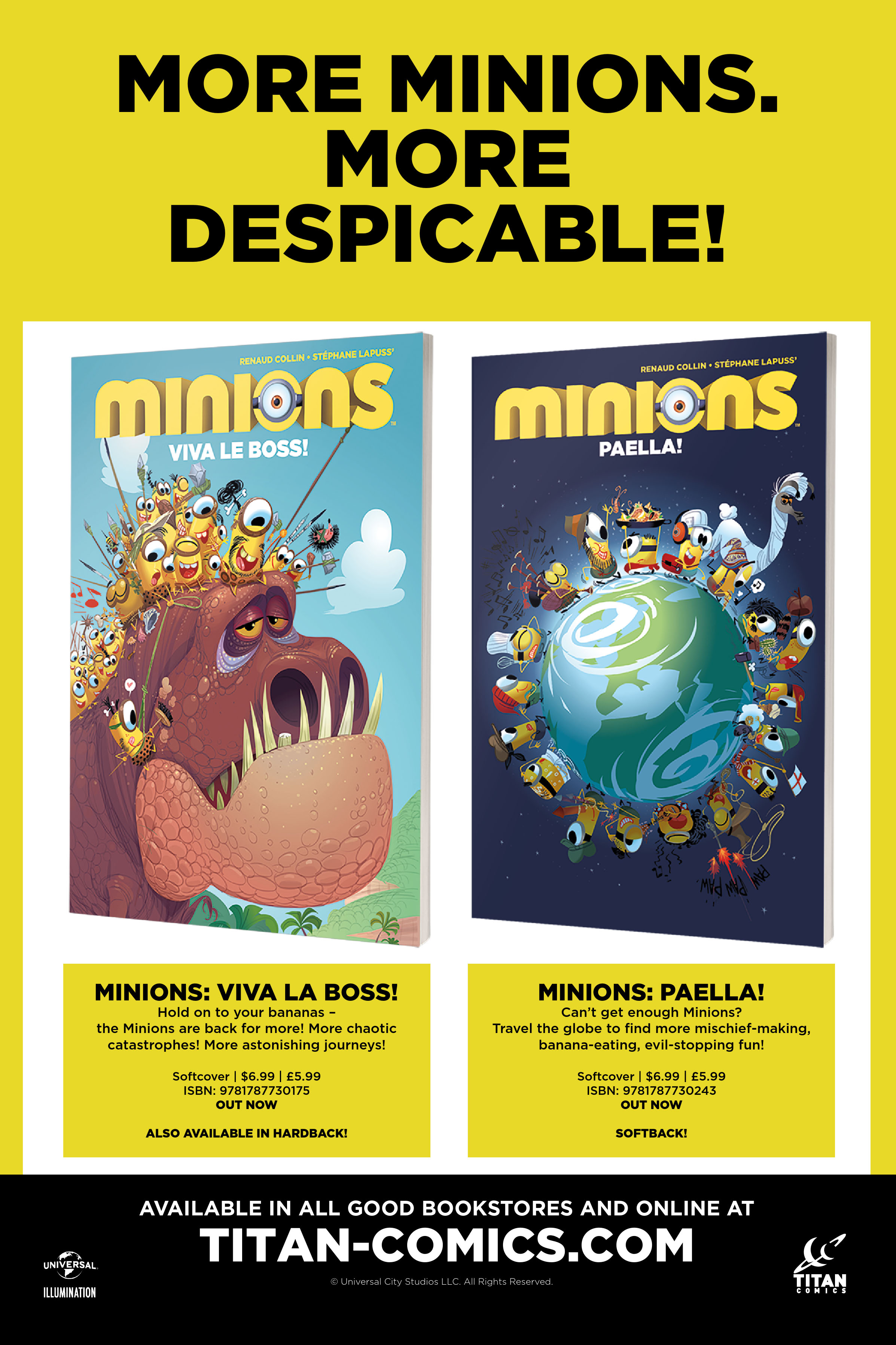 Read online Minions: Super Banana Games! comic -  Issue # Full - 48
