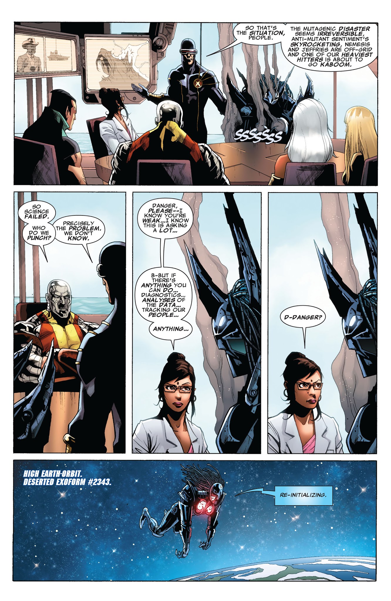 Read online X-Club comic -  Issue #4 - 13
