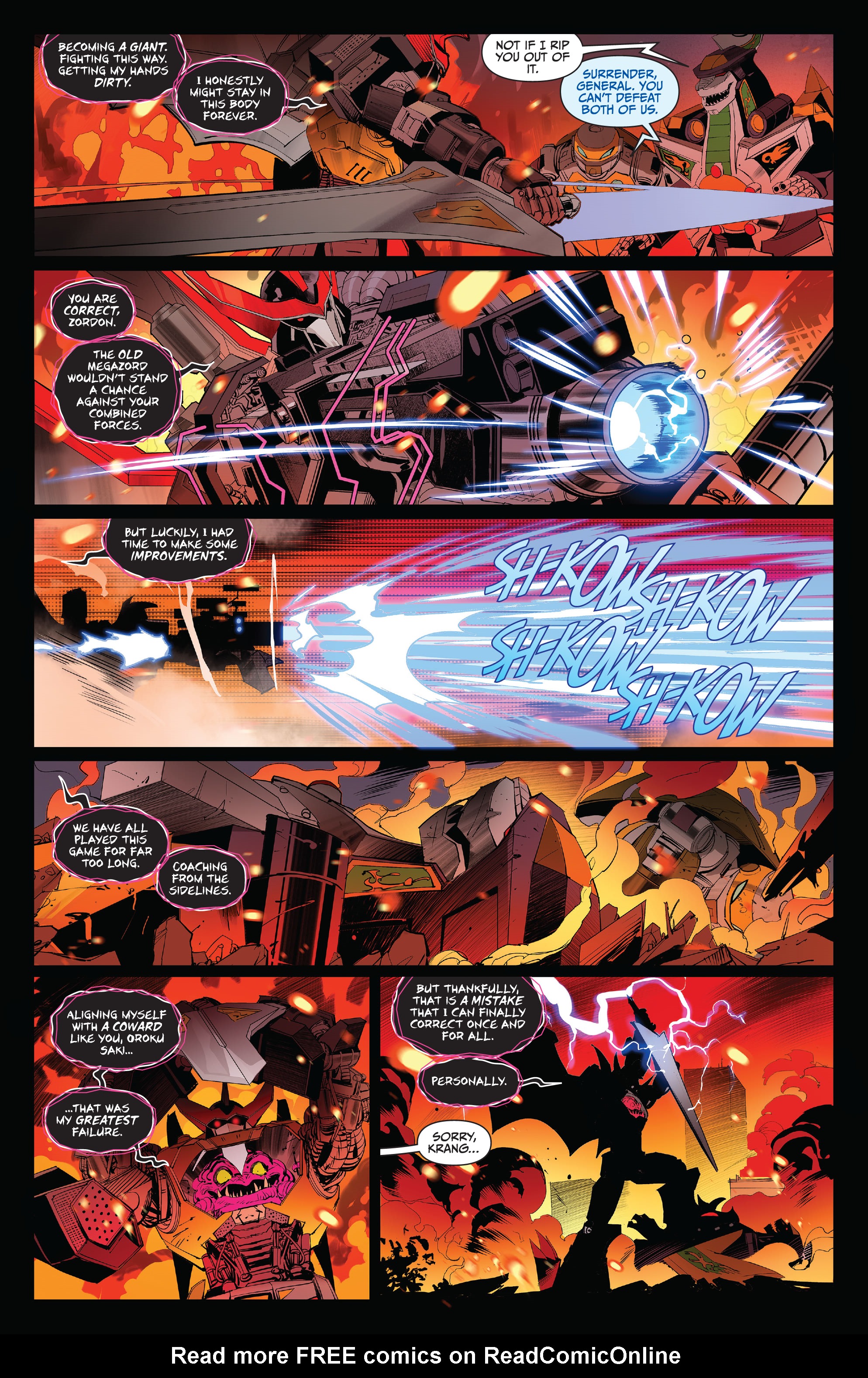 Read online Mighty Morphin Power Rangers/ Teenage Mutant Ninja Turtles II comic -  Issue #5 - 14