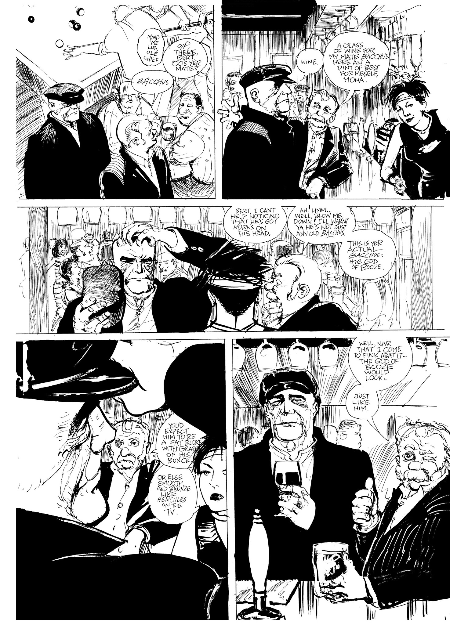 Read online Eddie Campbell's Bacchus comic -  Issue # TPB 3 - 223