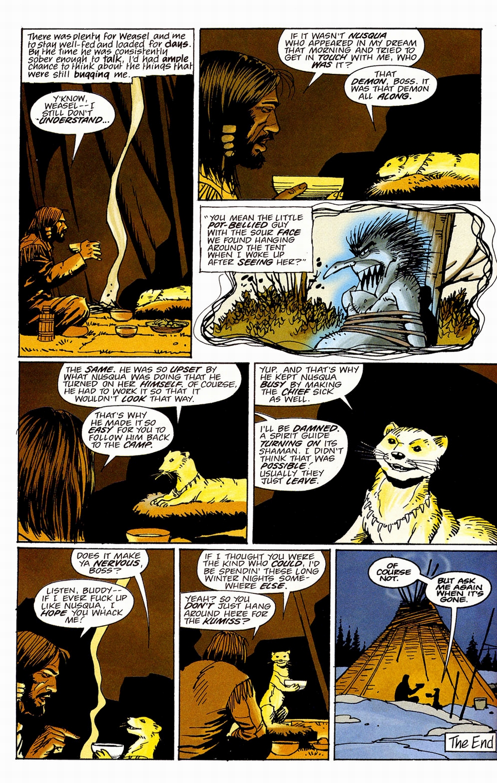 Read online Muktuk Wolfsbreath: Hard-Boiled Shaman comic -  Issue #3 - 25