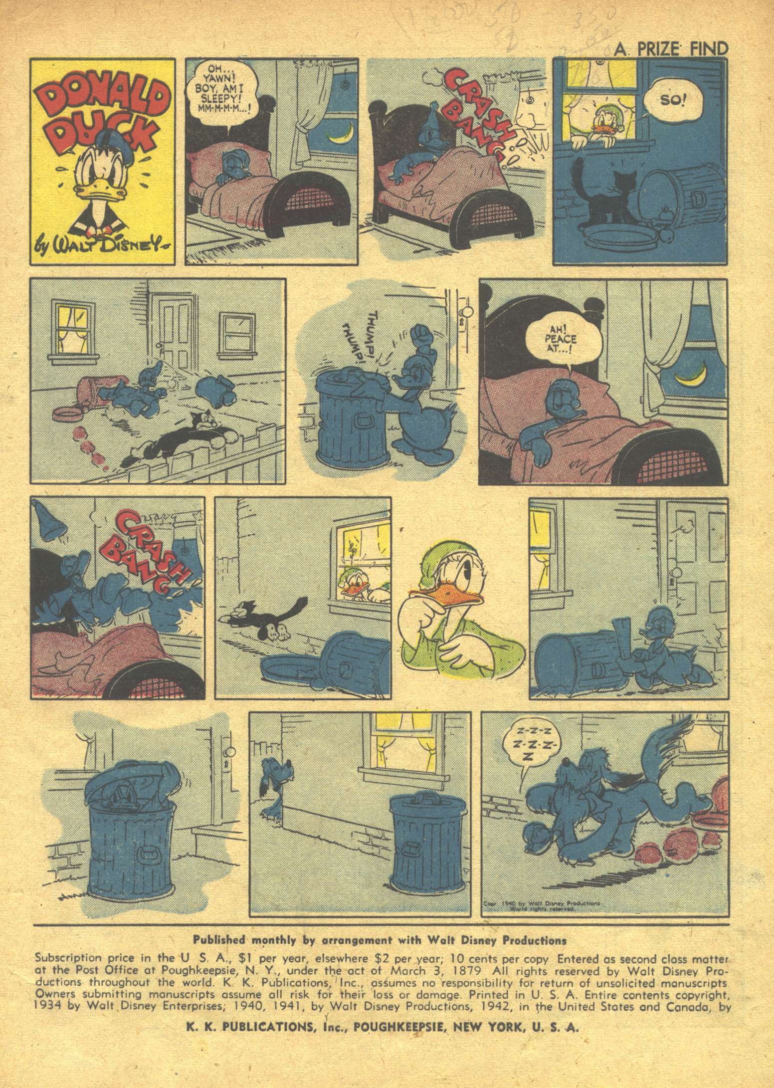 Read online Walt Disney's Comics and Stories comic -  Issue #23 - 3