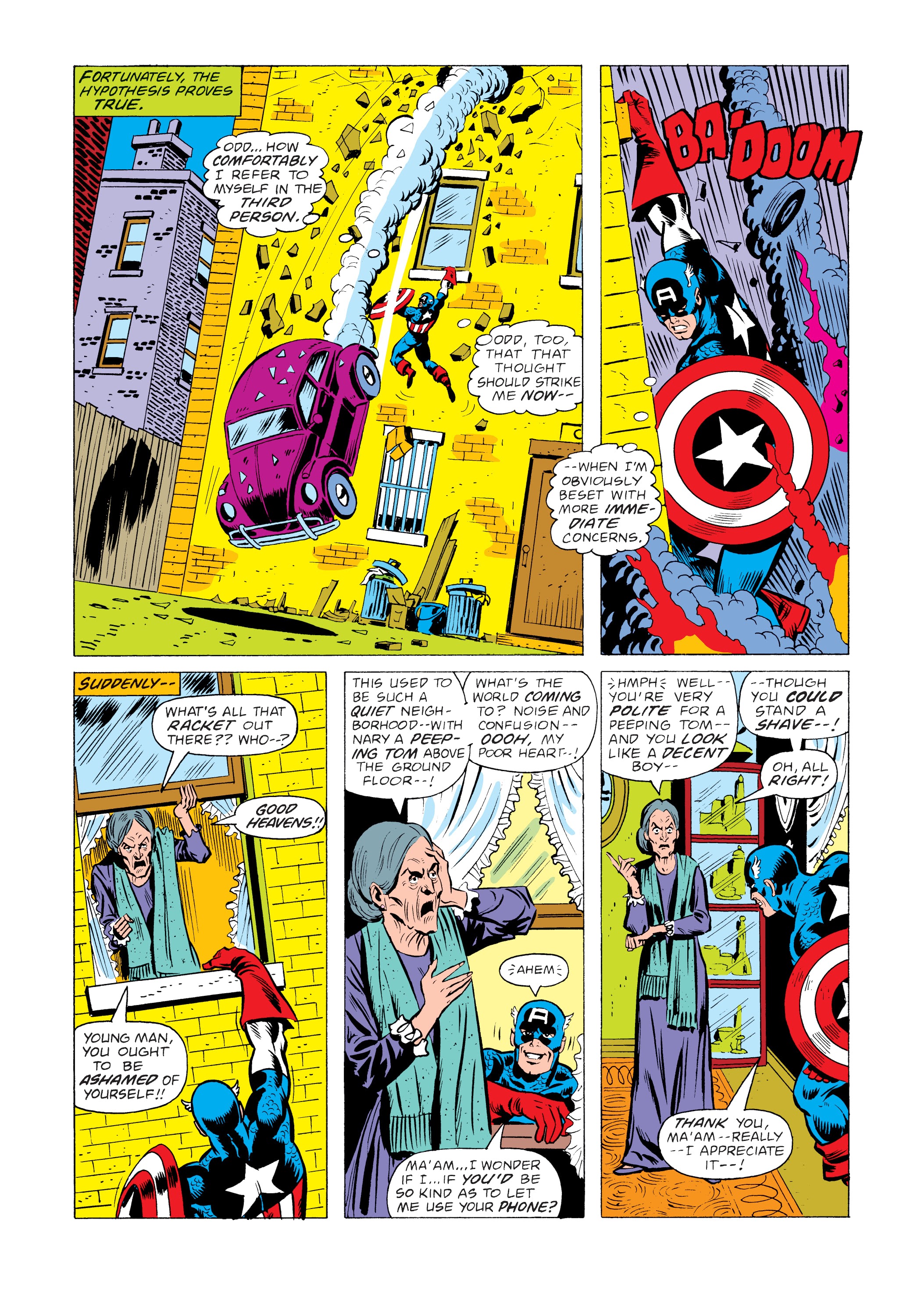 Read online Marvel Masterworks: Captain America comic -  Issue # TPB 12 (Part 2) - 21