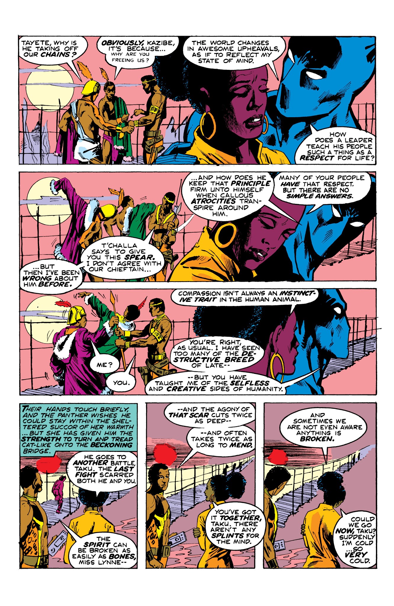 Read online Marvel Masterworks: The Black Panther comic -  Issue # TPB 1 - 105
