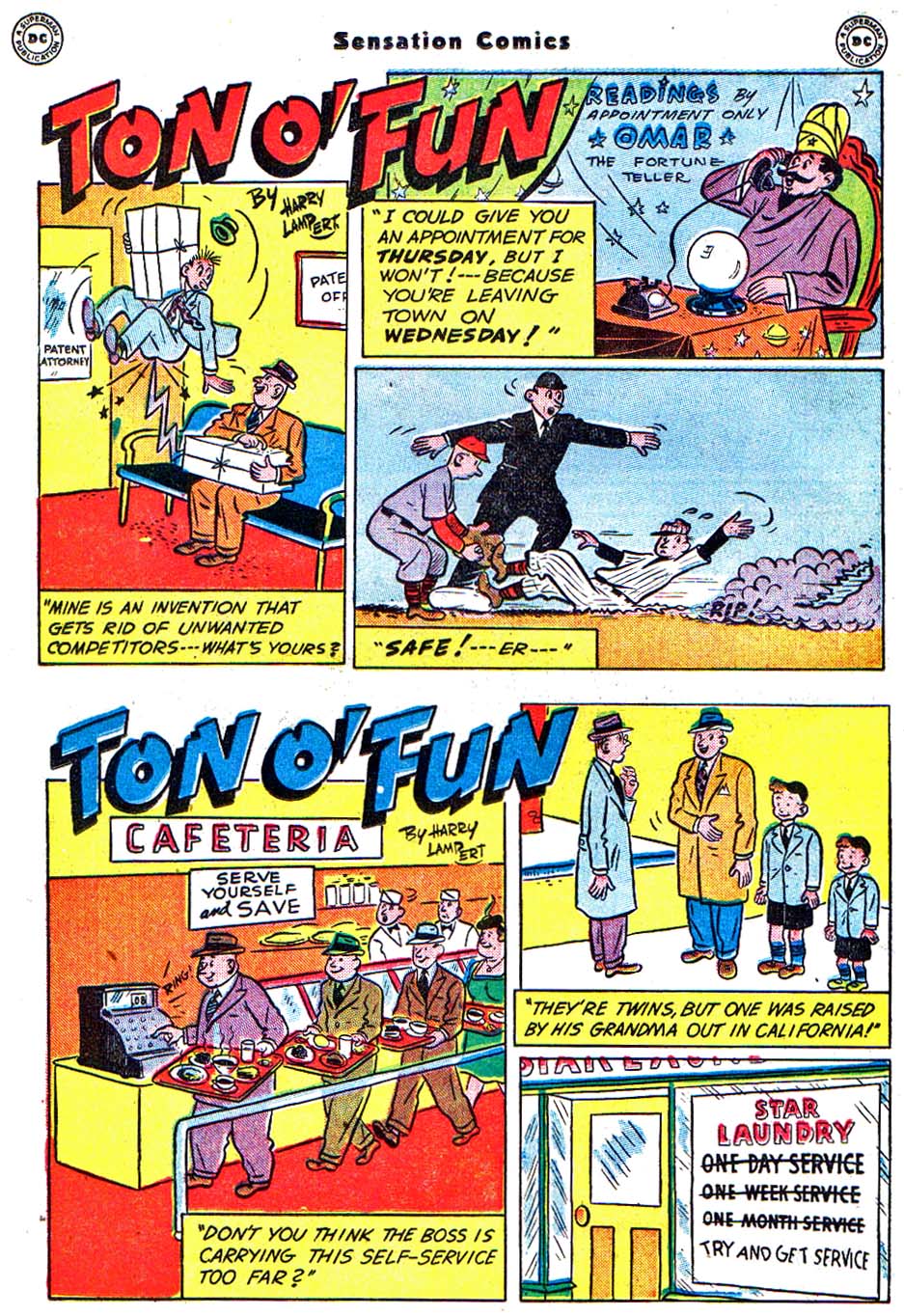 Read online Sensation (Mystery) Comics comic -  Issue #54 - 31