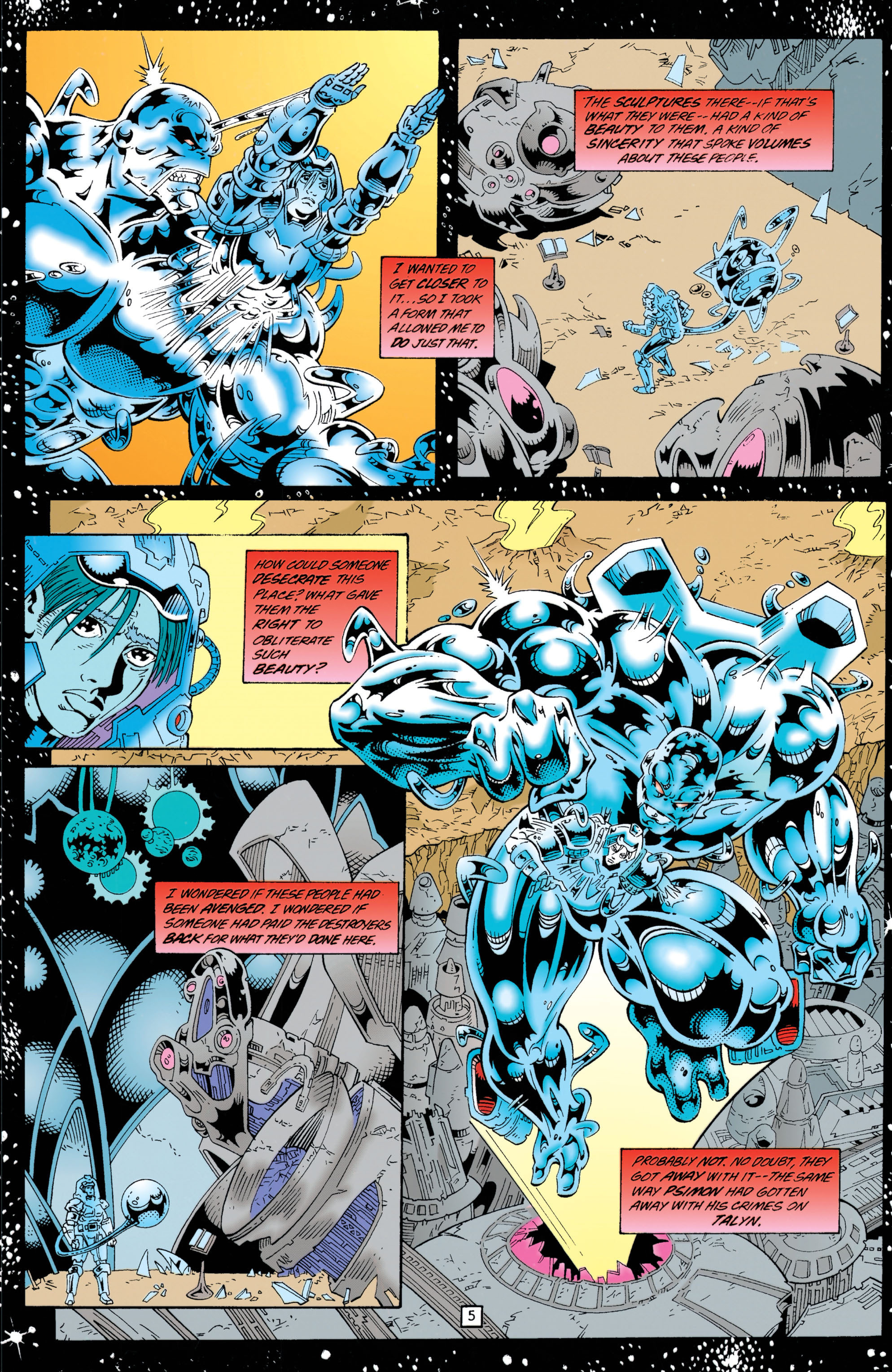 Read online The New Titans (1988) comic -  Issue #123 - 5