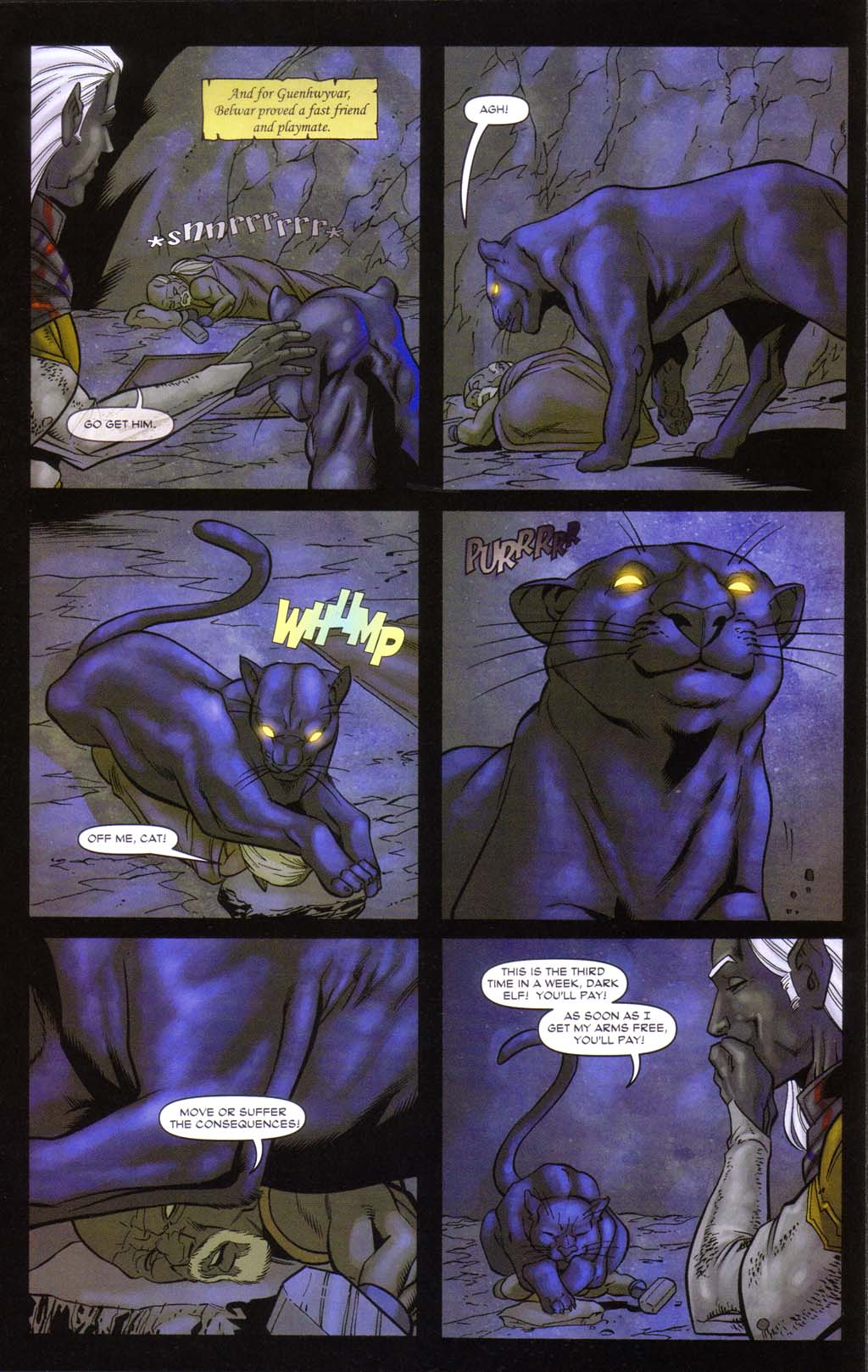 Read online Forgotten Realms: Exile comic -  Issue #2 - 22