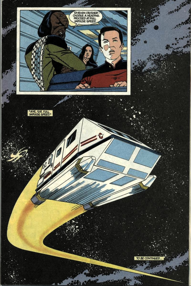 Read online Star Trek: The Next Generation (1989) comic -  Issue #20 - 25