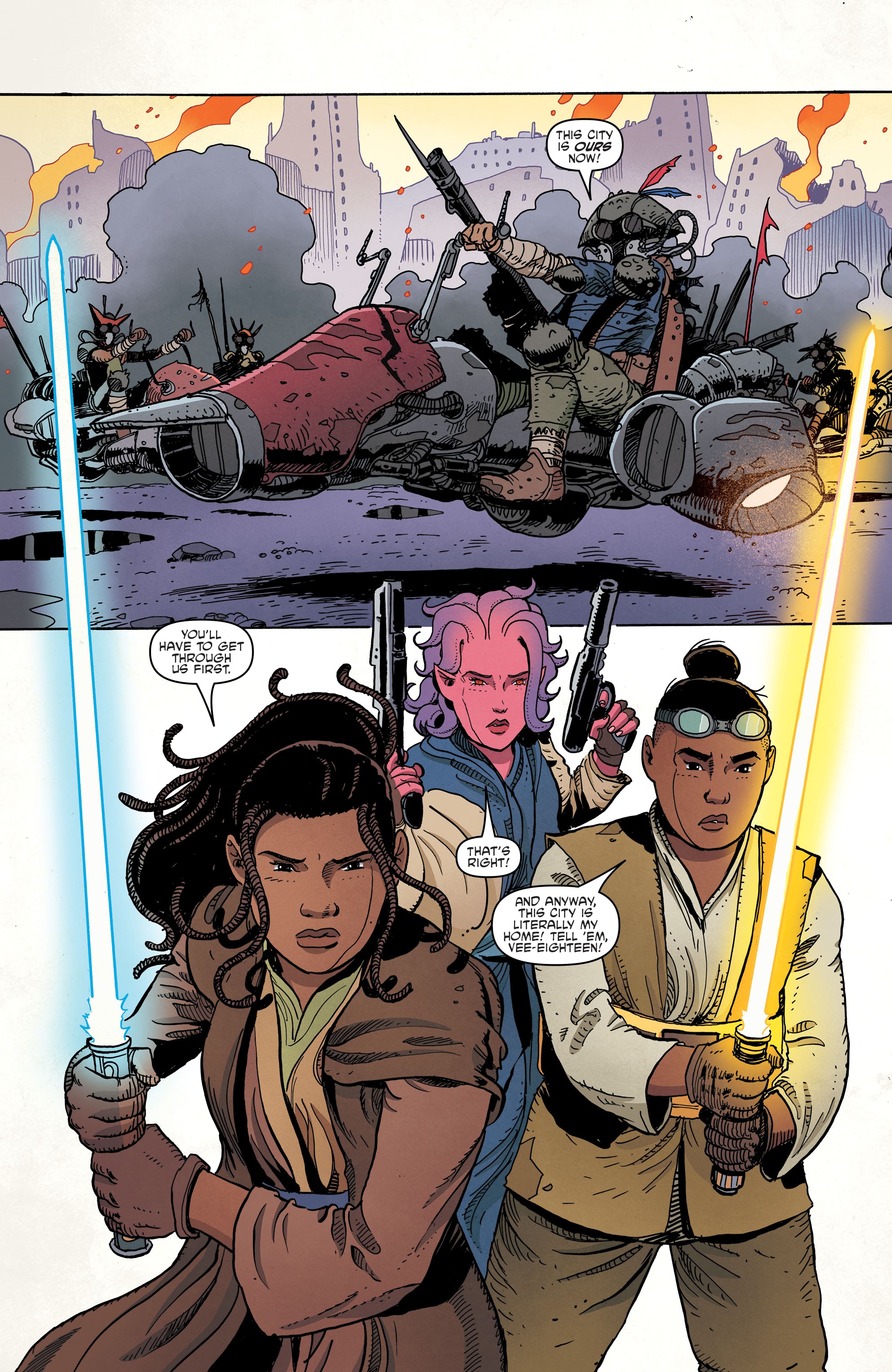 Read online Free Comic Book Day 2021 comic -  Issue # Star Wars - The High Republic Adventures - 8