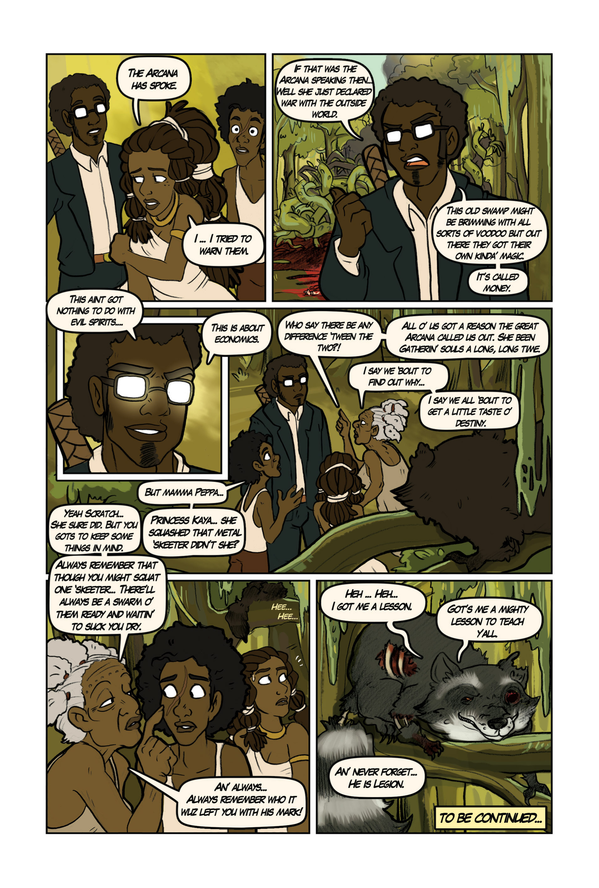 Read online Bayou Arcana comic -  Issue # TPB - 117