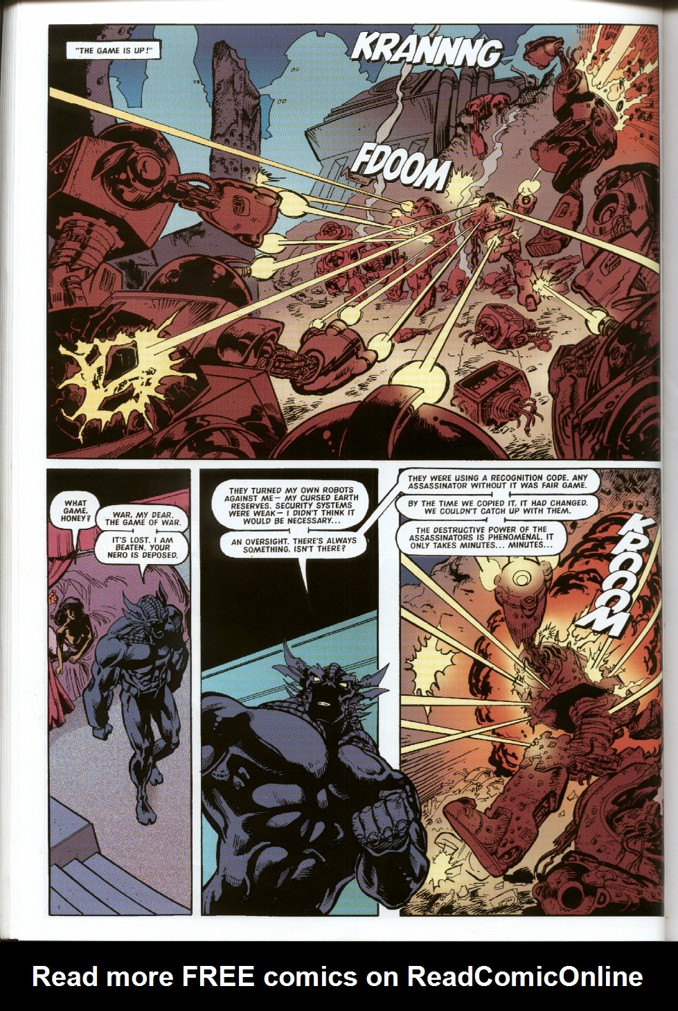 Read online Judge Dredd [Collections - Hamlyn | Mandarin] comic -  Issue # TPB Doomsday For Mega-City One - 114