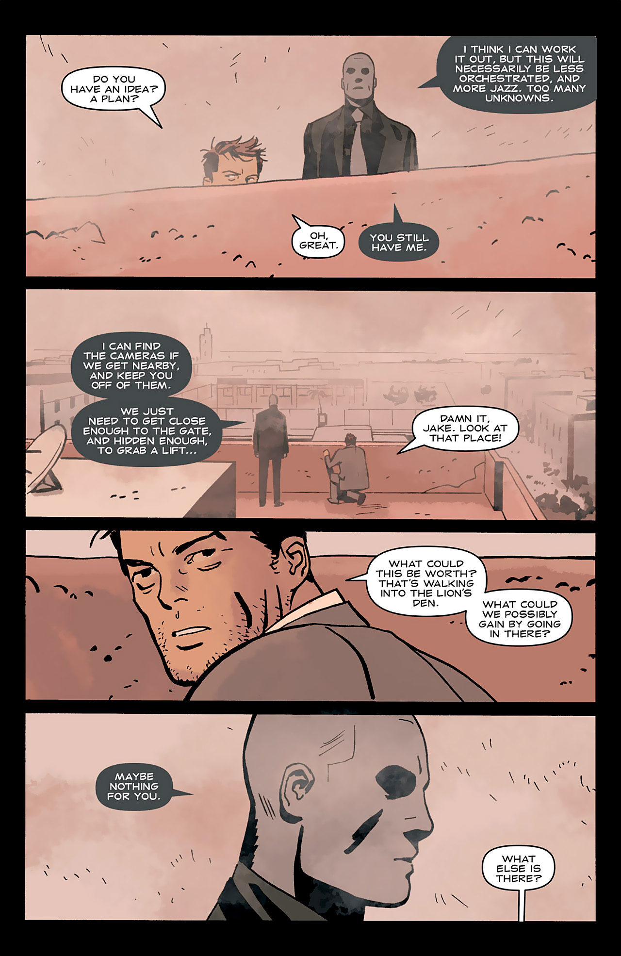 Read online Who is Jake Ellis? comic -  Issue #4 - 9