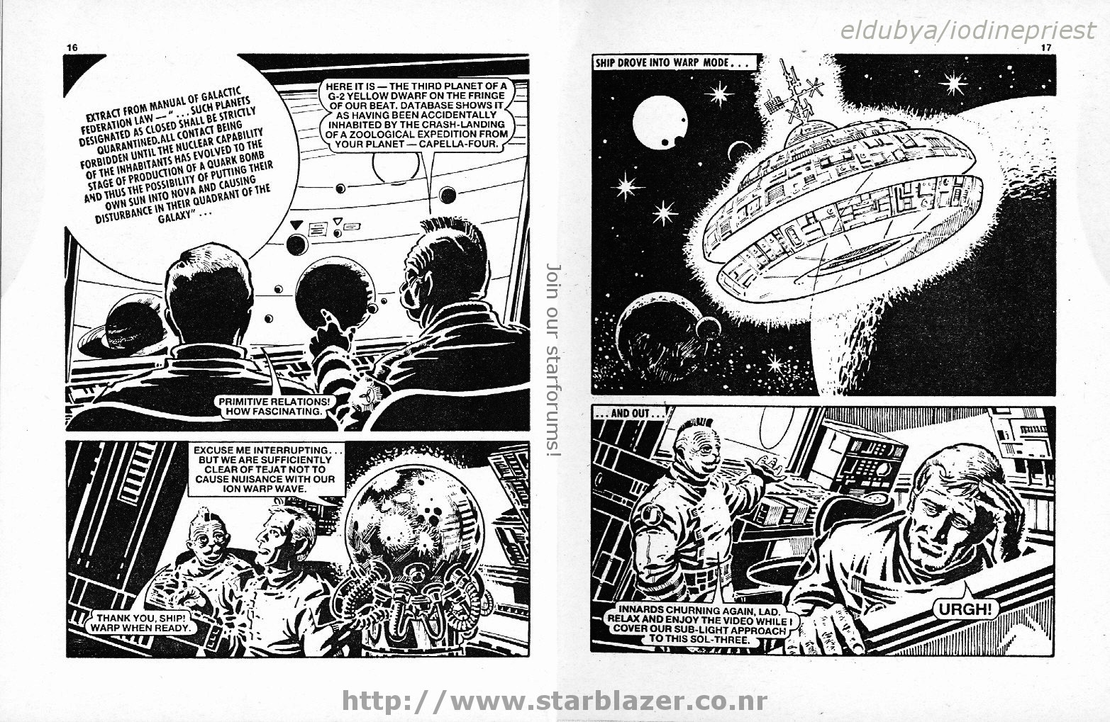 Read online Starblazer comic -  Issue #176 - 10
