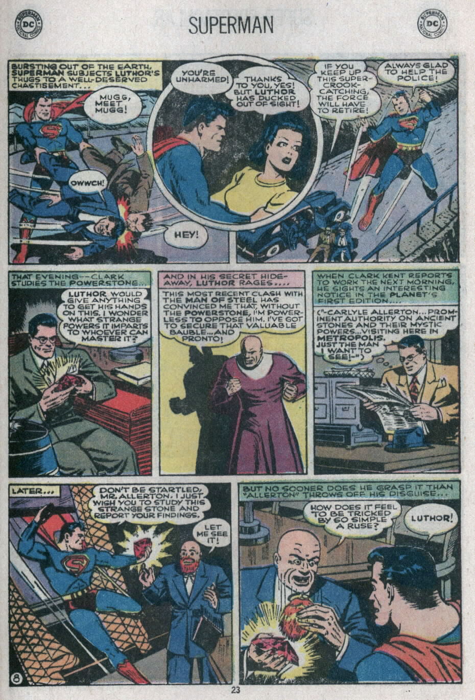 Read online Superman (1939) comic -  Issue #252 - 23