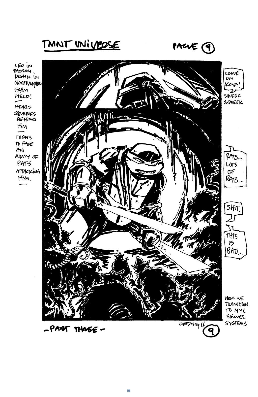 Teenage Mutant Ninja Turtles Universe issue Inside Out Director's Cut - Page 17