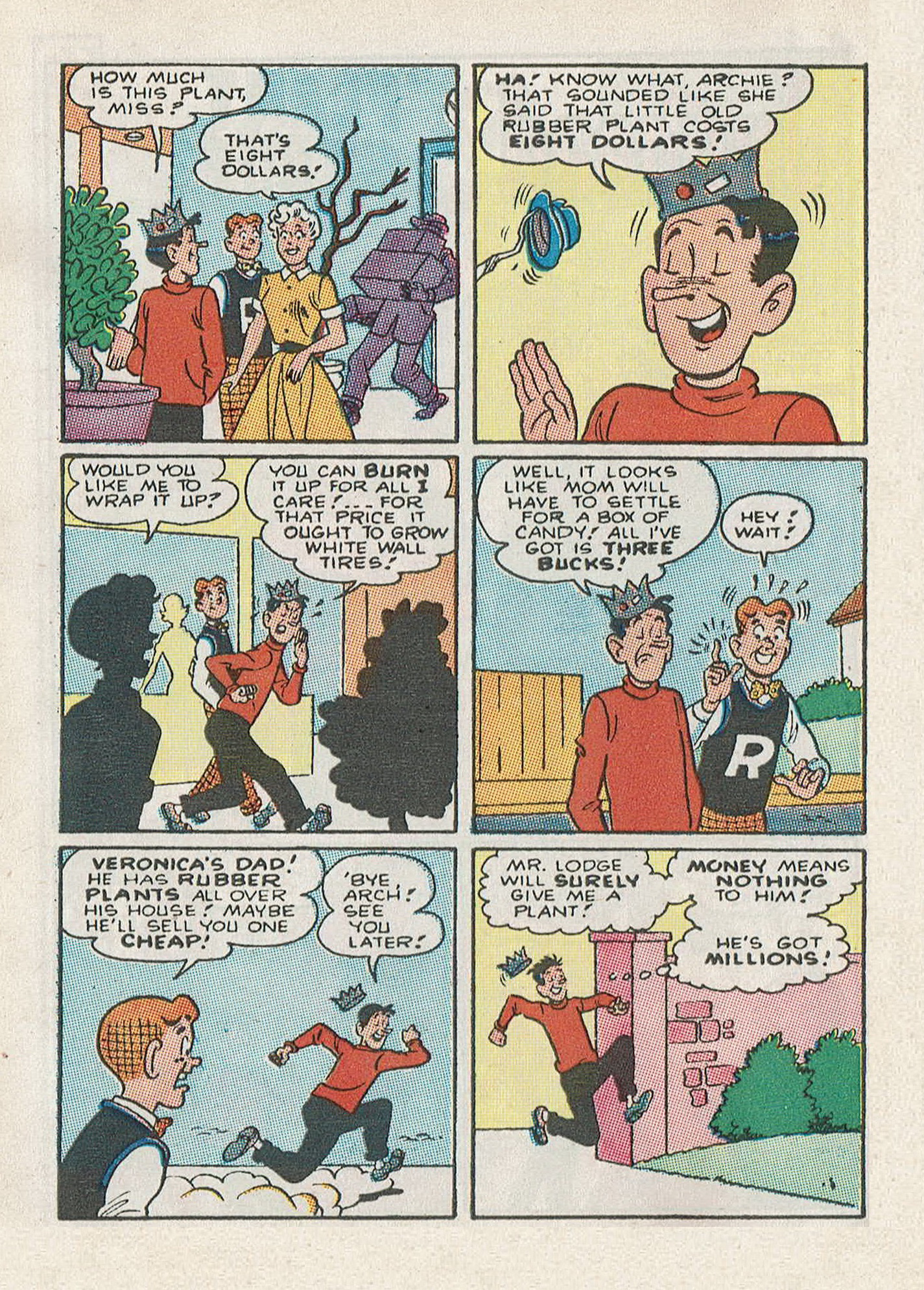Read online Jughead Jones Comics Digest comic -  Issue #59 - 70