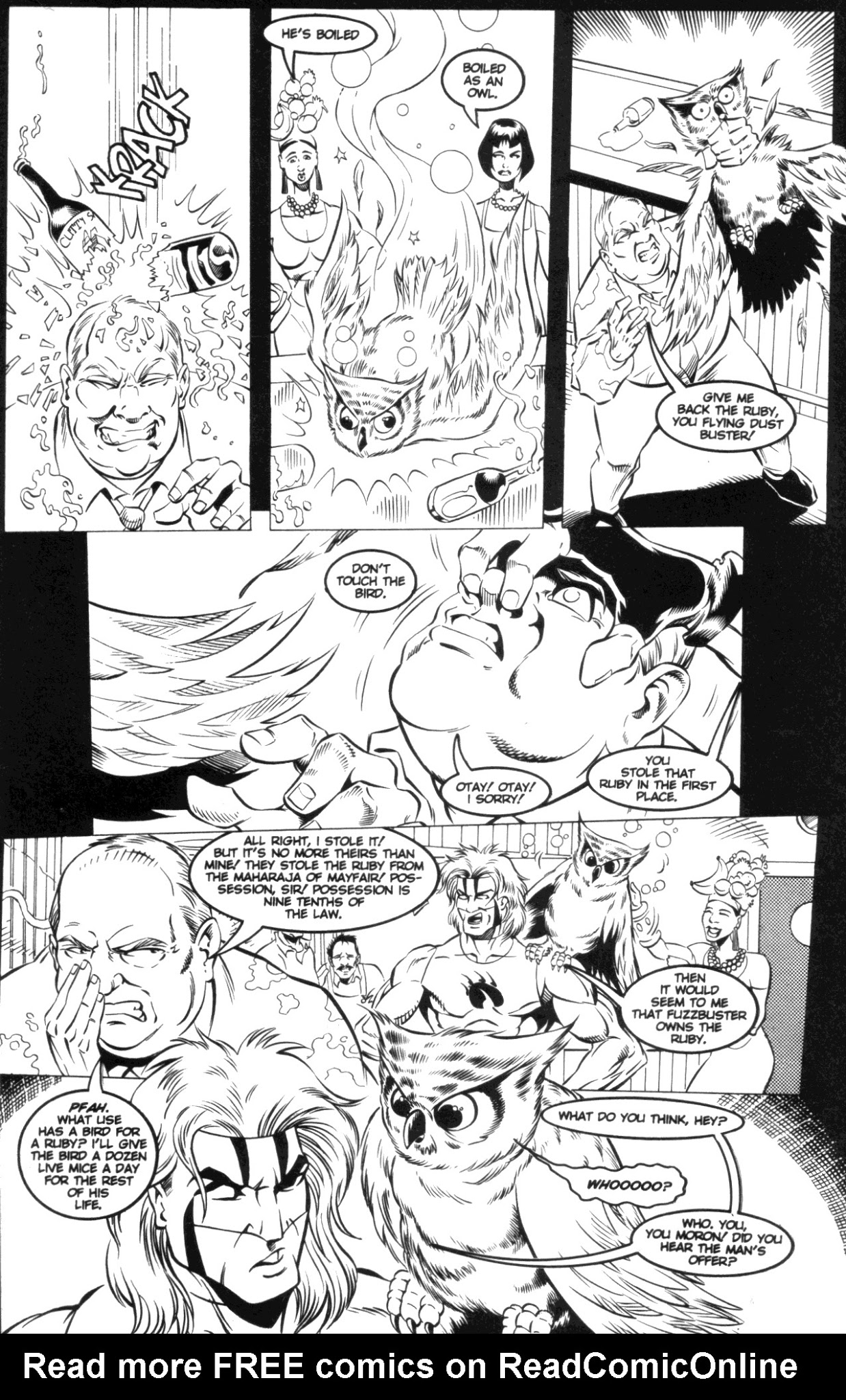 Read online The Badger (1997) comic -  Issue #10 - 12