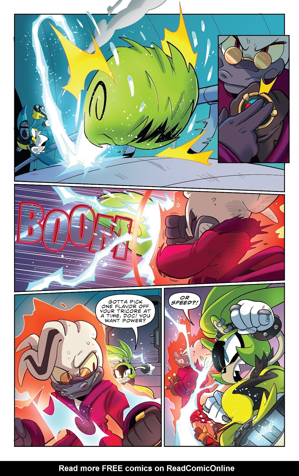 Sonic the Hedgehog: Imposter Syndrome issue 3 - Page 17