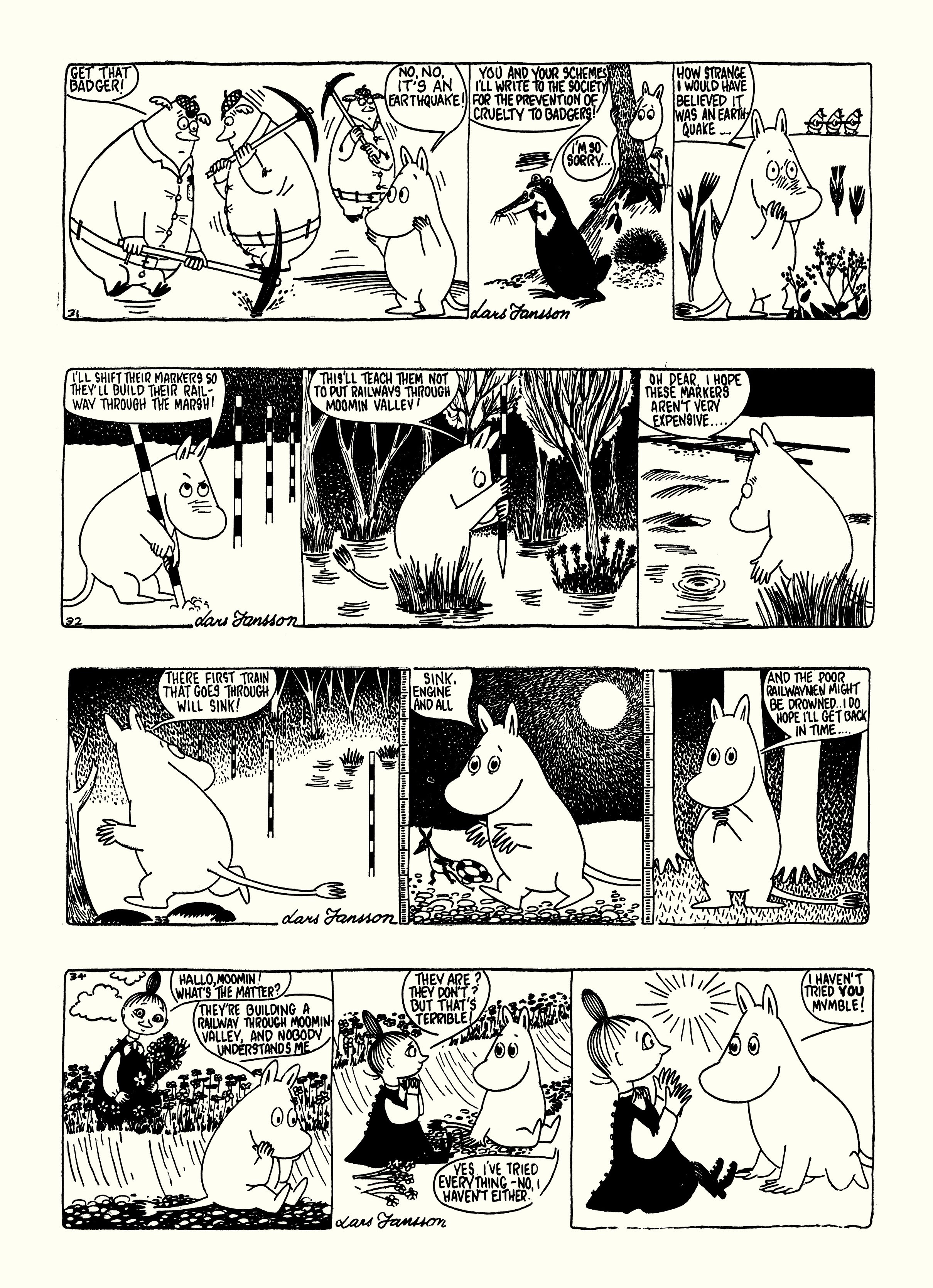 Read online Moomin: The Complete Lars Jansson Comic Strip comic -  Issue # TPB 6 - 34
