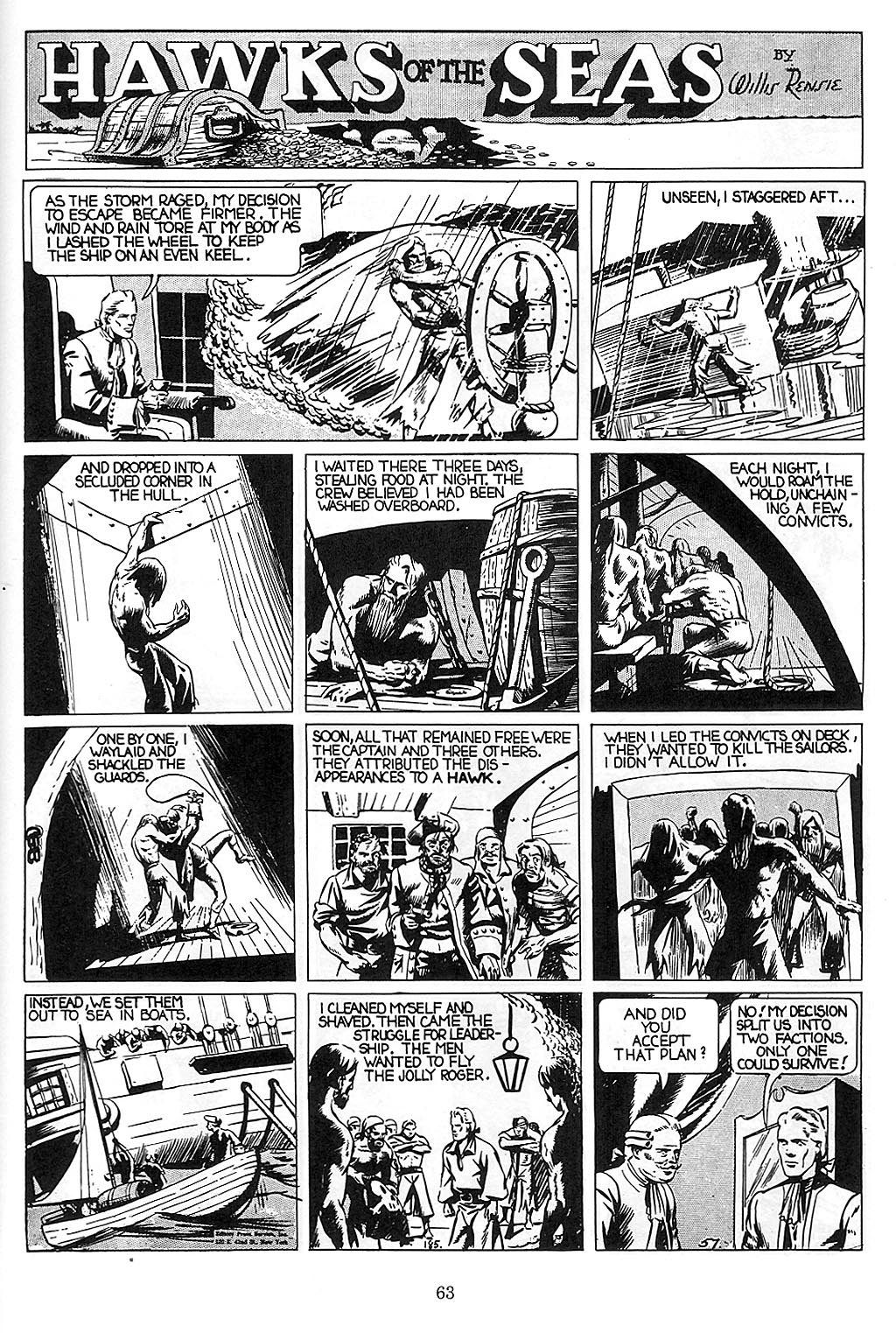 Read online Will Eisner's Hawks of the Seas comic -  Issue # TPB - 64