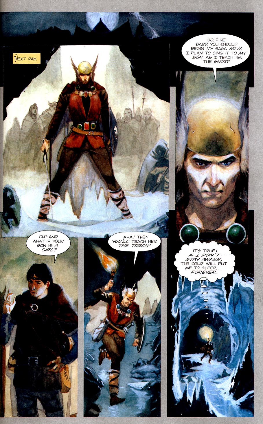 Read online Viking Glory: The Viking Prince comic -  Issue # TPB - 97