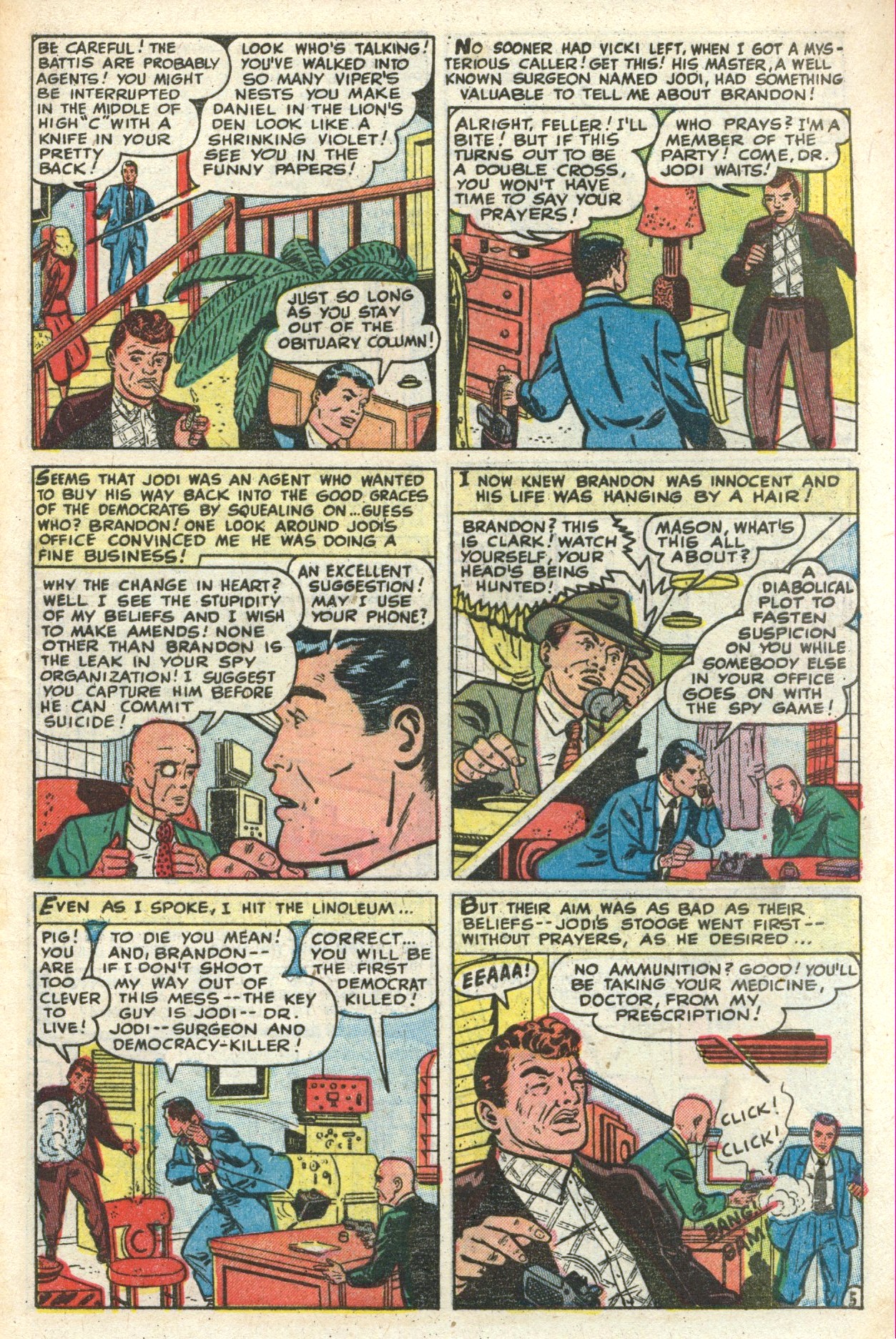 Read online Spy Fighters comic -  Issue #3 - 7