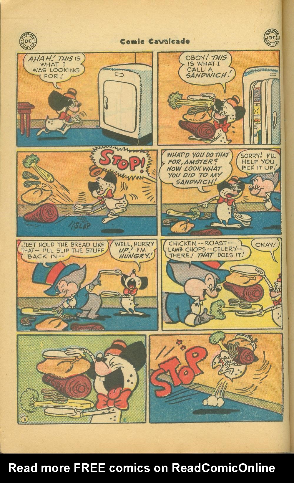 Read online Comic Cavalcade comic -  Issue #61 - 26