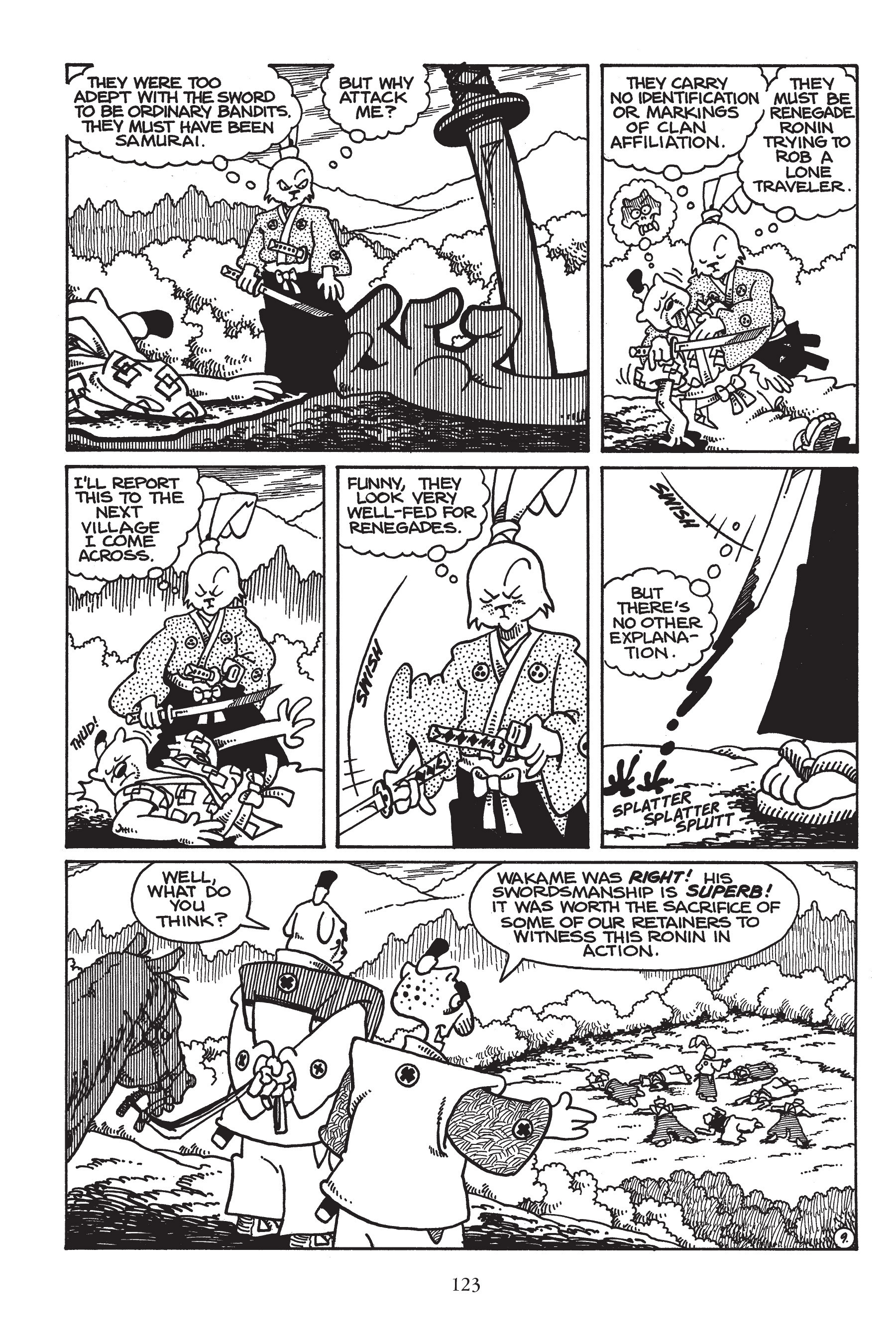 Read online Usagi Yojimbo (1987) comic -  Issue # _TPB 5 - 120