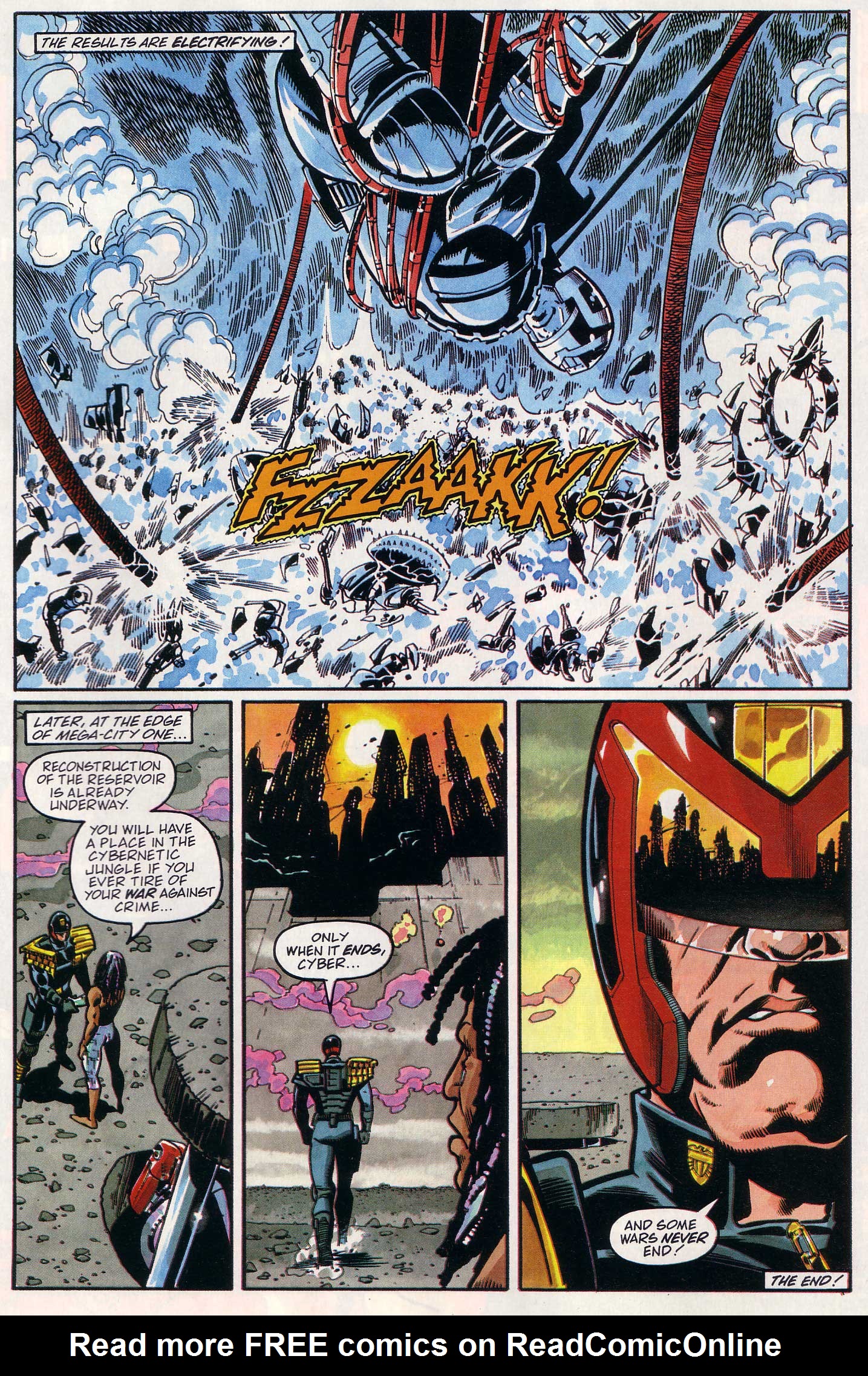 Read online Judge Dredd Lawman of the Future comic -  Issue #17 - 21