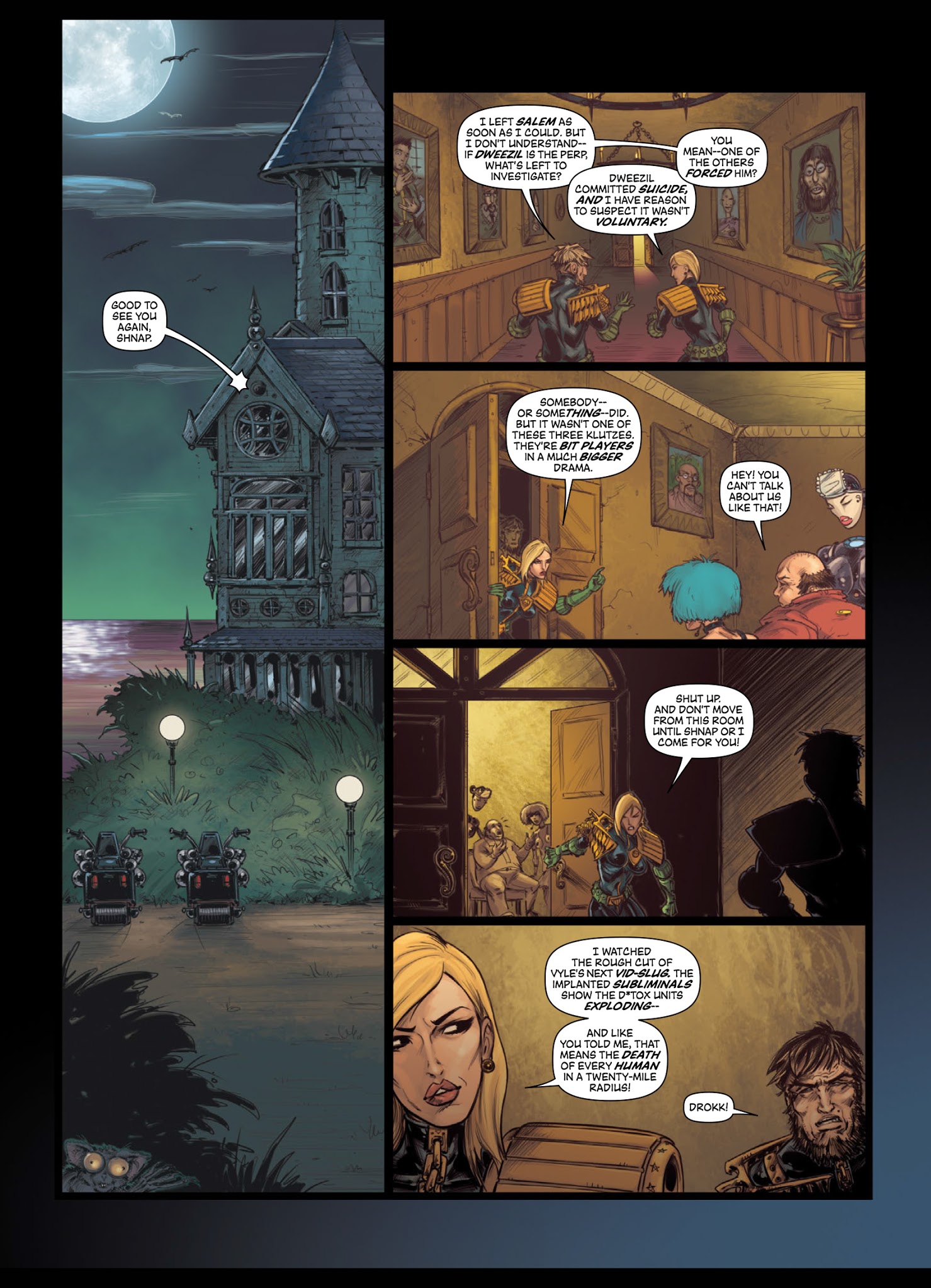 Read online Judge Anderson: The Psi Files comic -  Issue # TPB 5 - 172