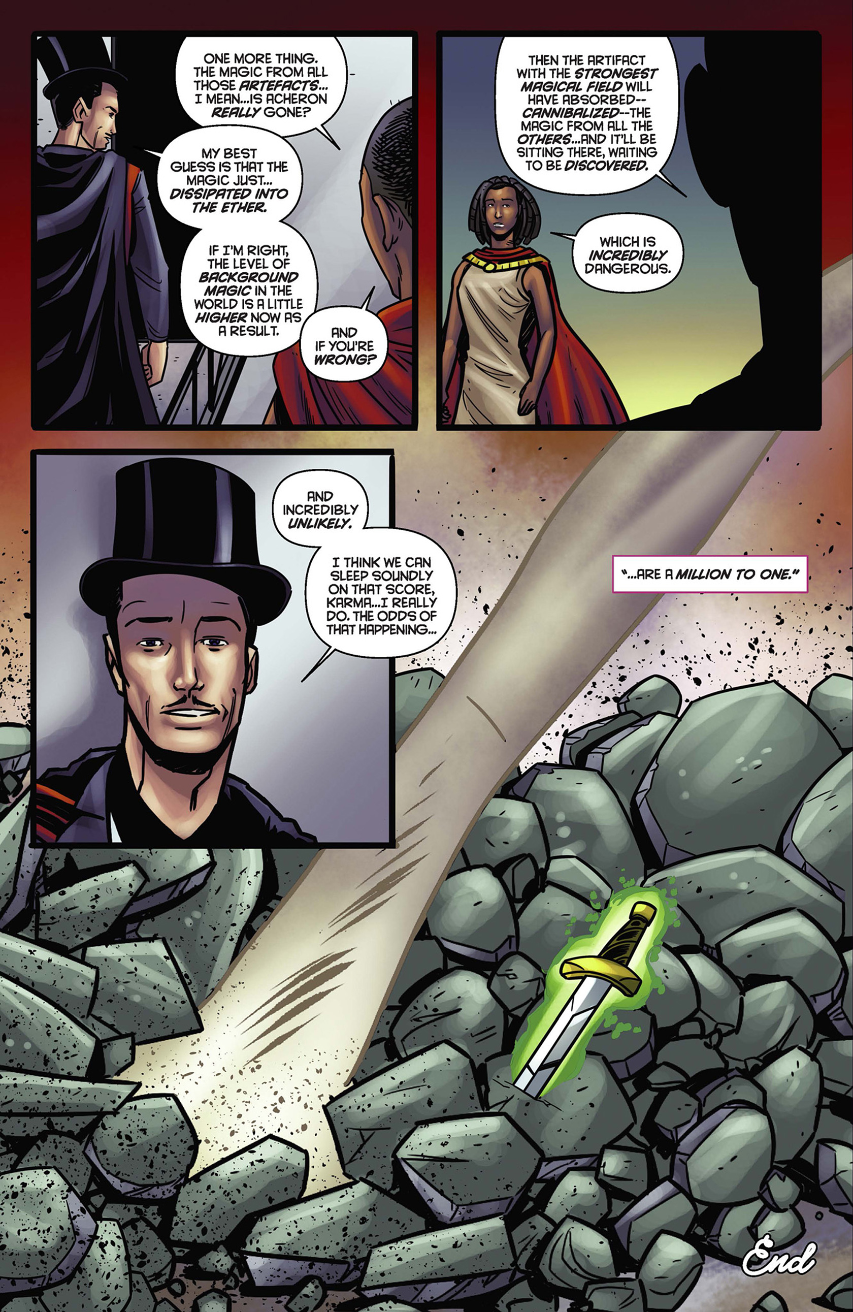 Read online King: Mandrake the Magician comic -  Issue #4 - 22