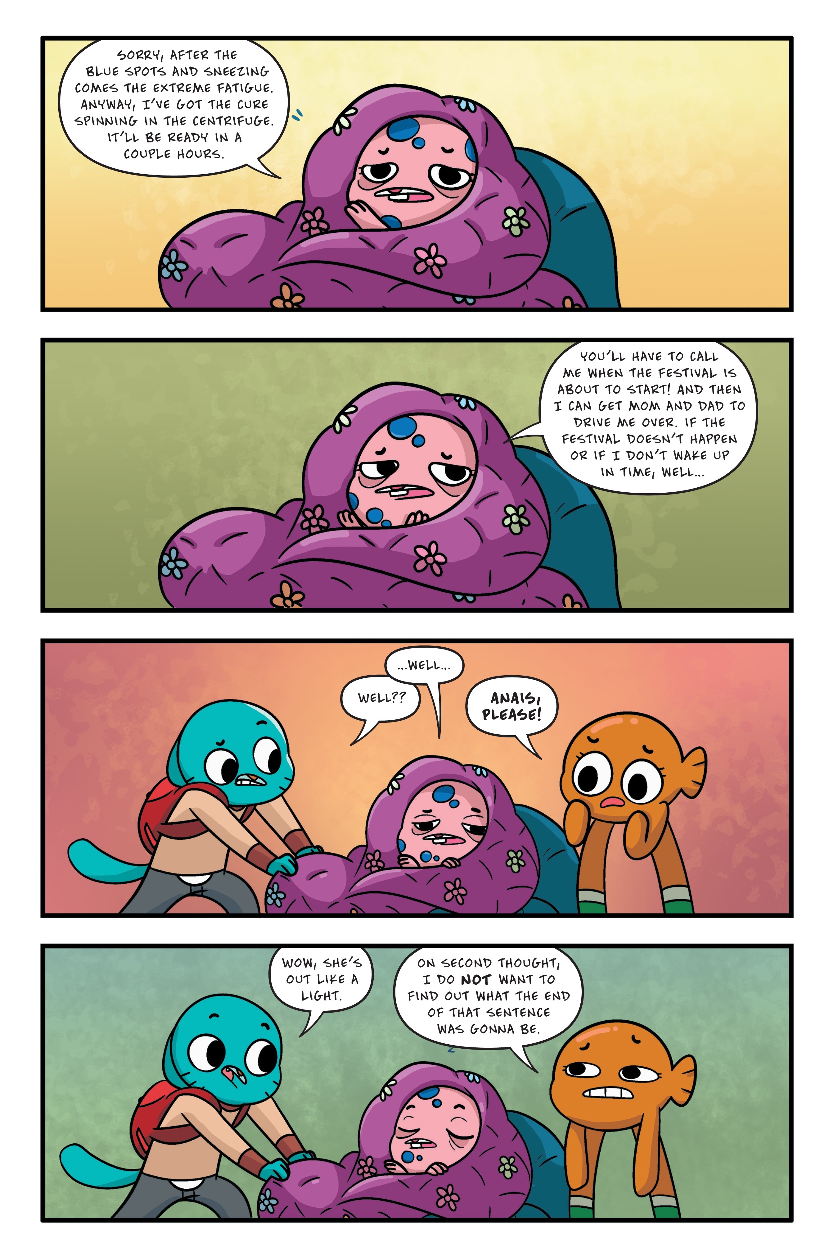 Read online The Amazing World of Gumball: Midsummer Nightmare comic -  Issue # TPB - 81