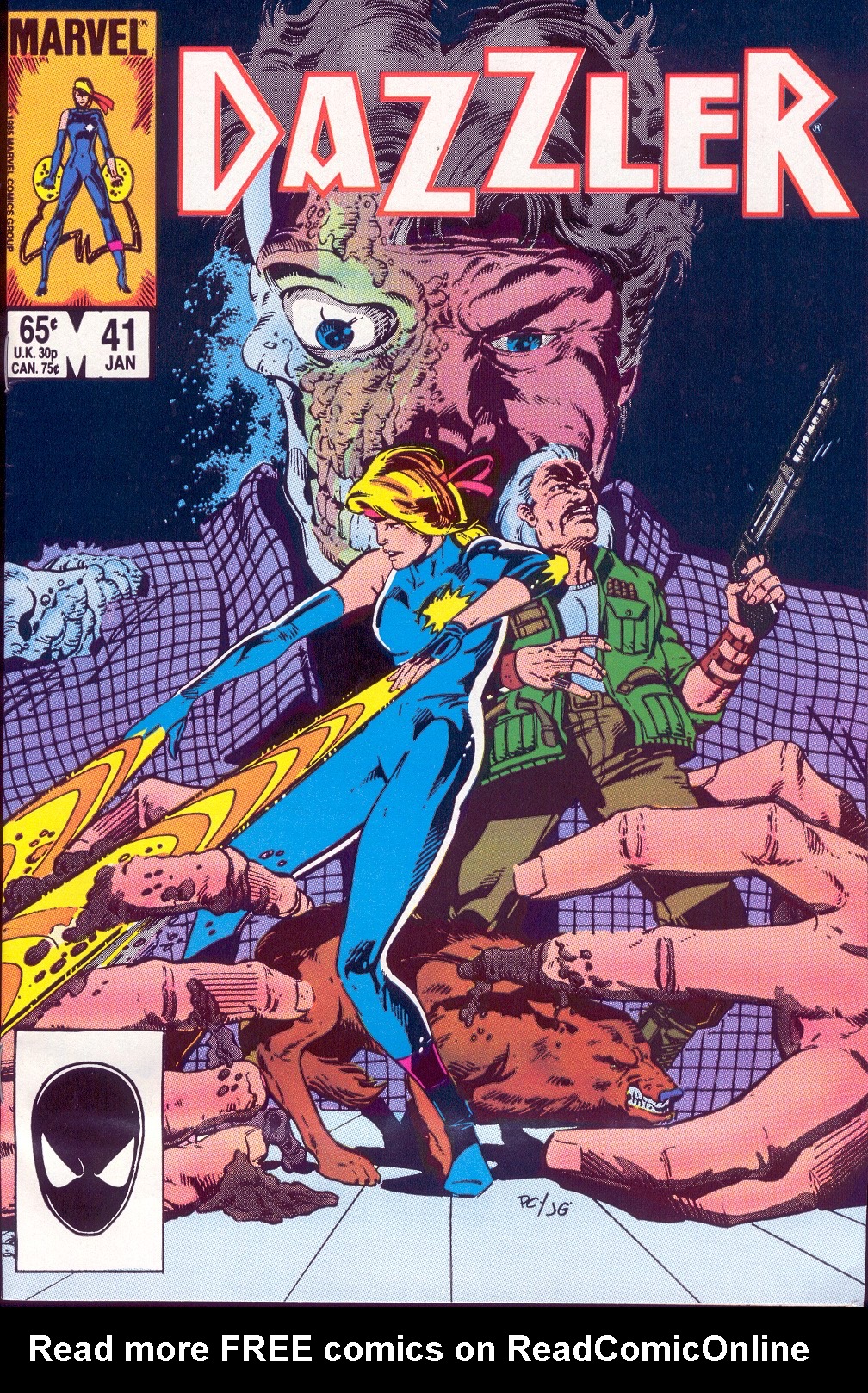 Read online Dazzler (1981) comic -  Issue #41 - 1