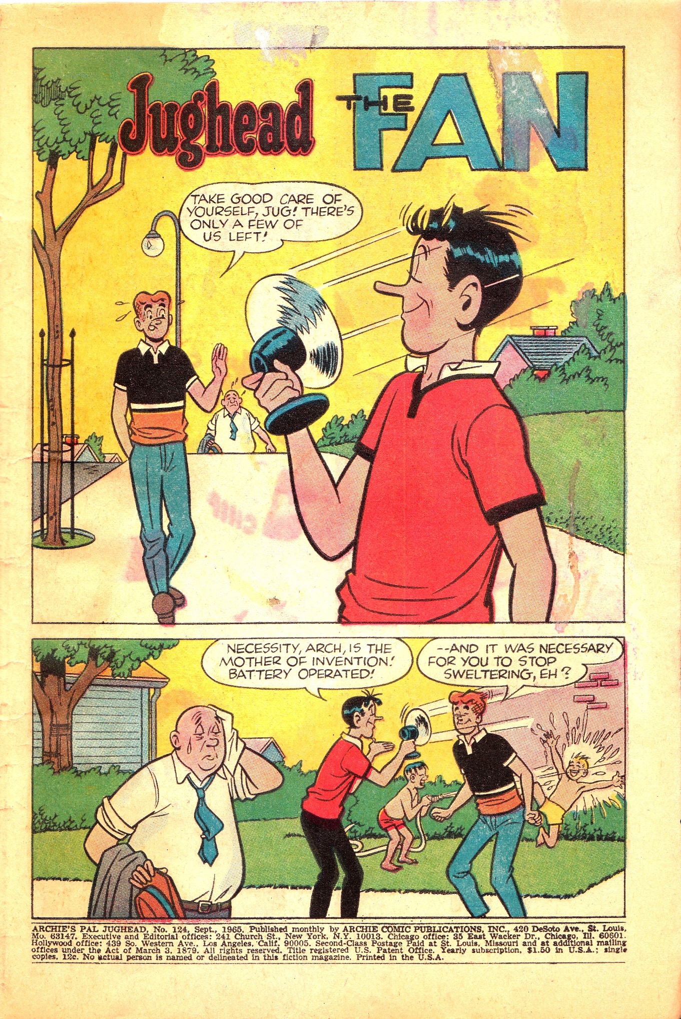 Read online Archie's Pal Jughead comic -  Issue #124 - 3