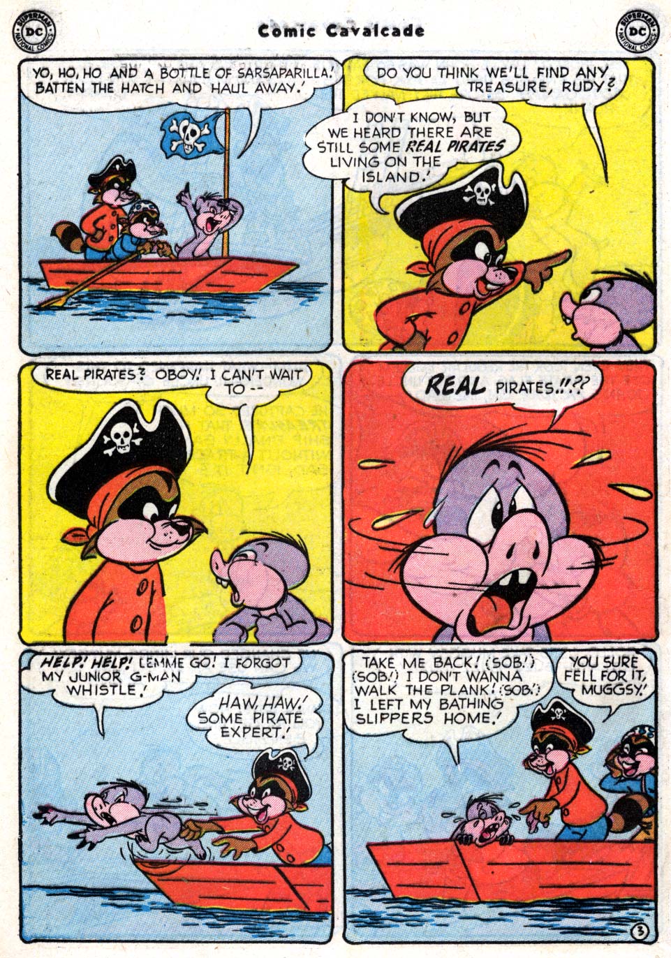 Read online Comic Cavalcade comic -  Issue #46 - 28