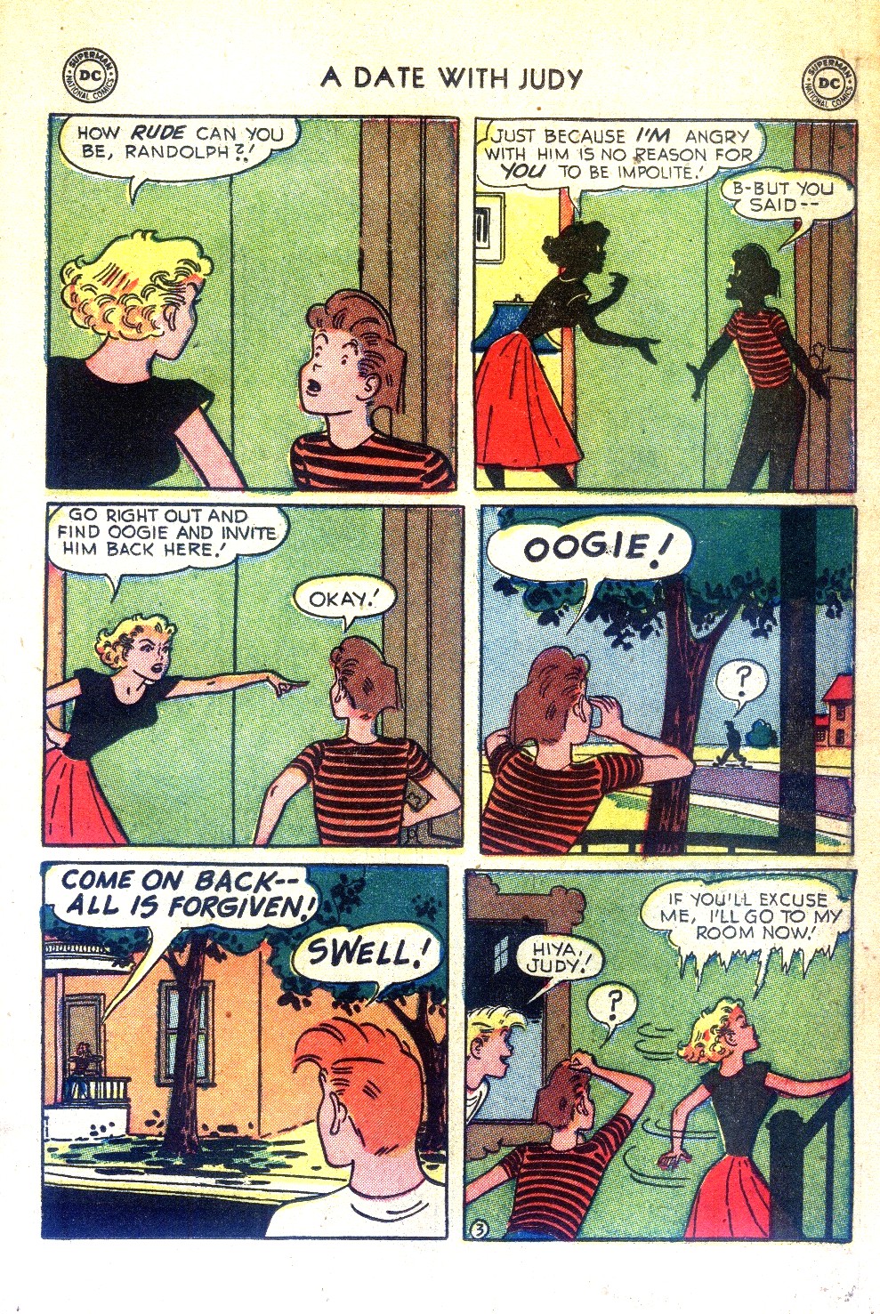 Read online A Date with Judy comic -  Issue #35 - 24